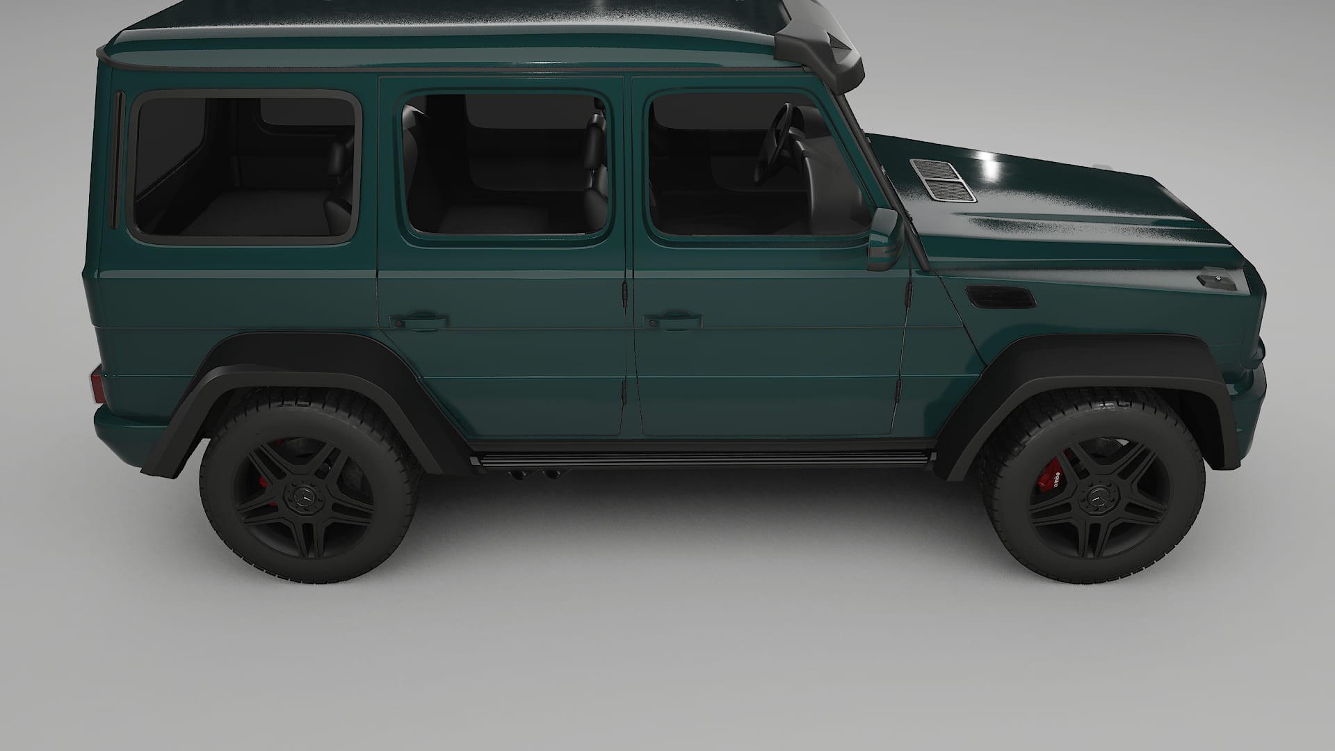 Mercedes G-class 4x4 W463 PPF Fólie | INFERNO TPU PPF - kompletní pre-cut kit
