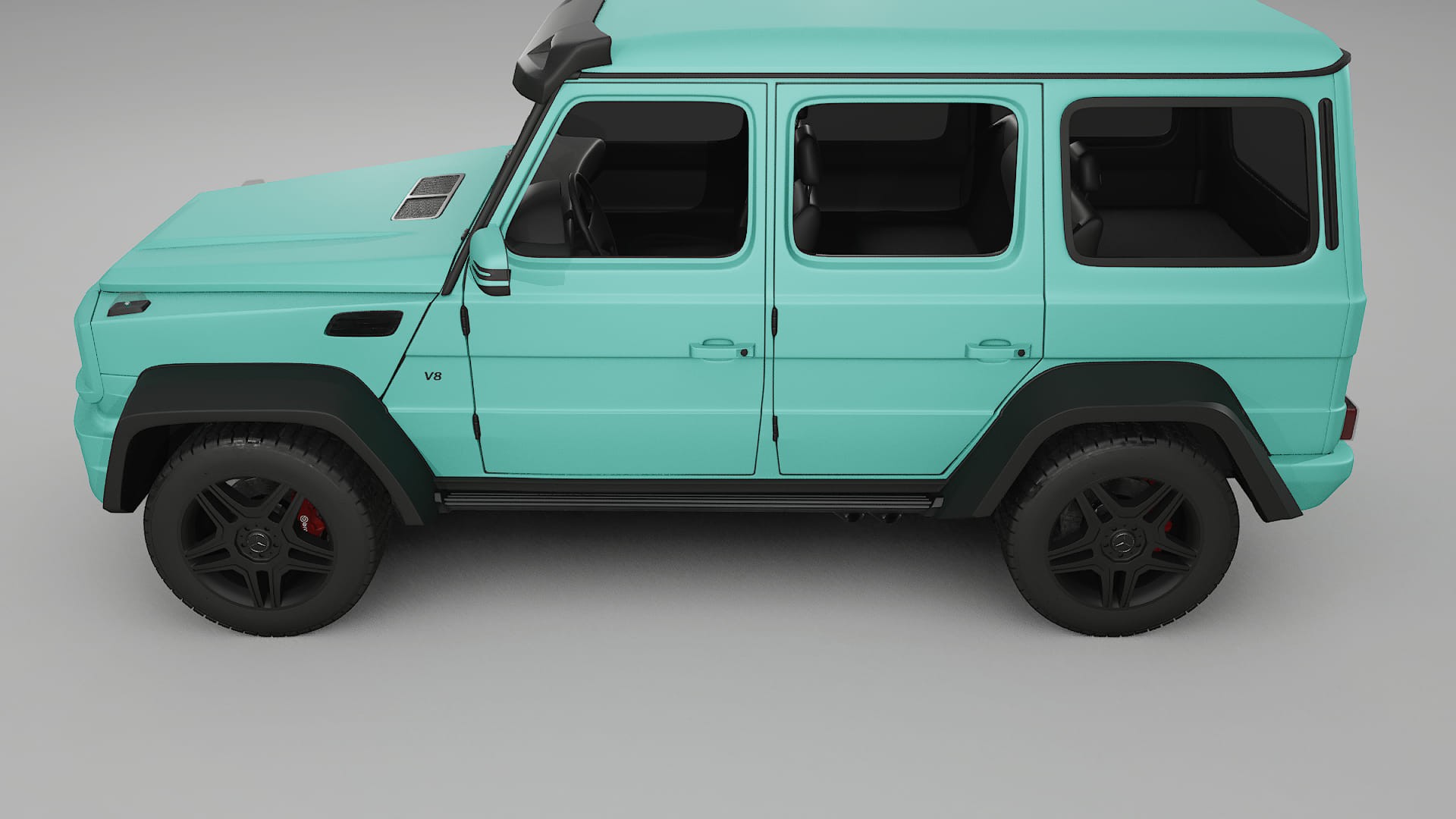 Mercedes G-class 4x4 W463 PPF Fólie | FROST TPU PPF - kompletní pre-cut kit