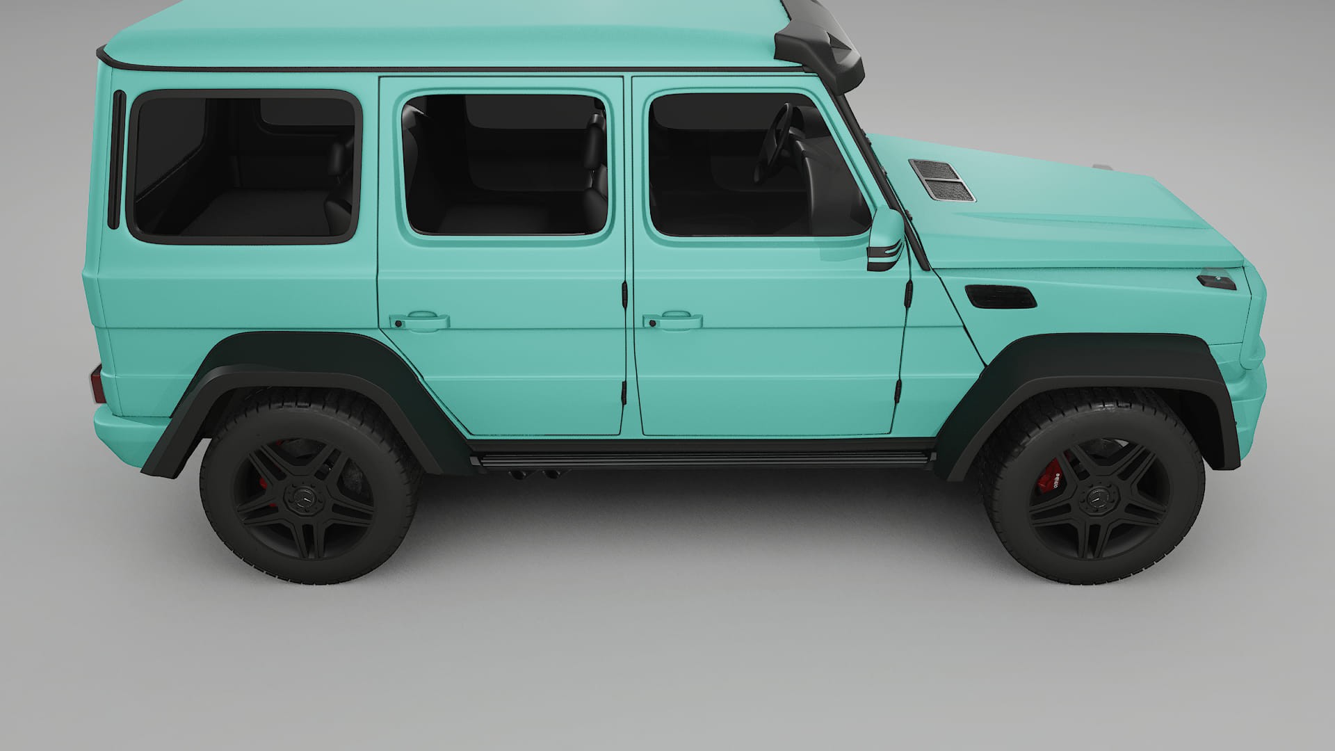 Mercedes G-class 4x4 W463 PPF Fólie | FROST TPU PPF - kompletní pre-cut kit