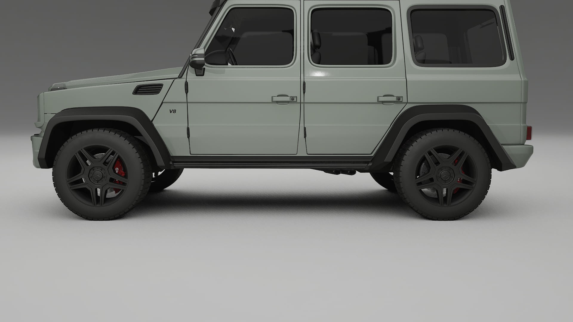 Mercedes G-class 4x4 W463 PPF Fólie | SLATE TPU PPF - kompletní pre-cut kit