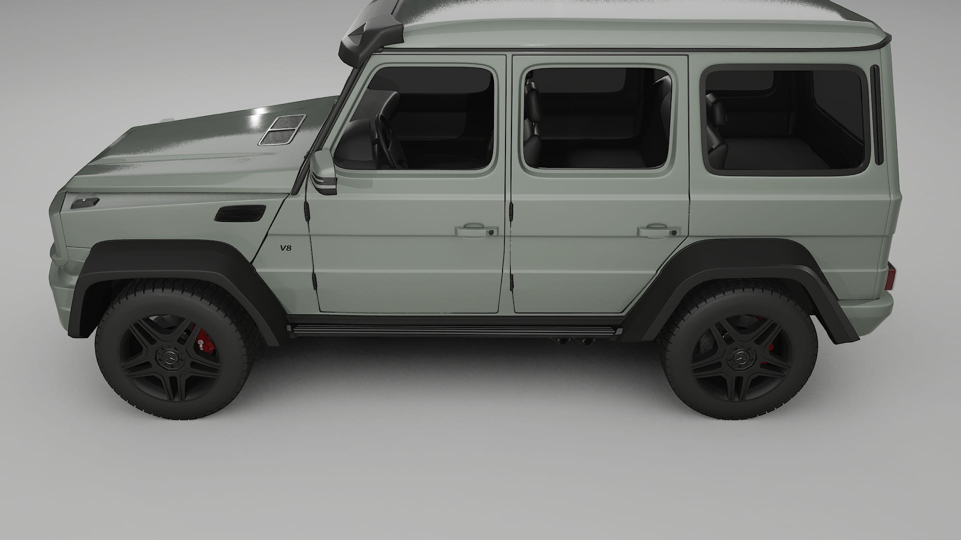 Mercedes G-class 4x4 W463 PPF Fólie | SLATE TPU PPF - kompletní pre-cut kit