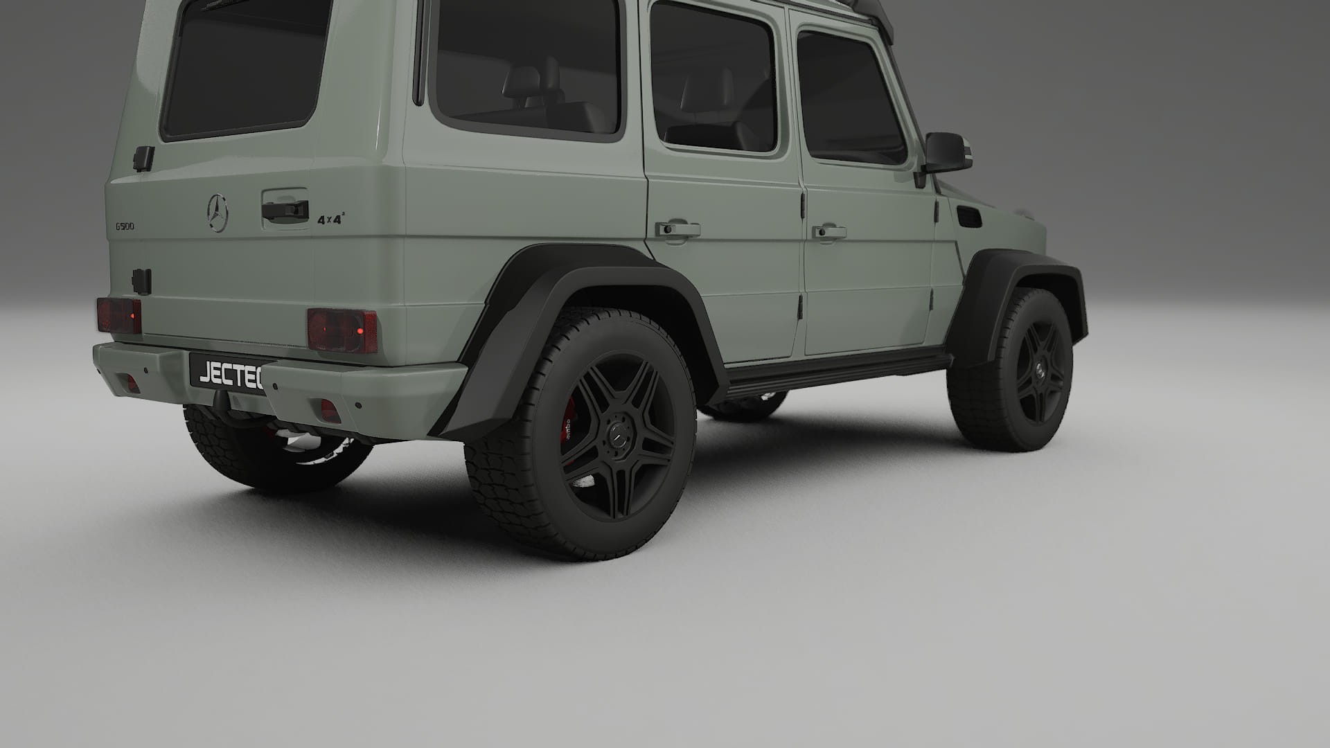 Mercedes G-class 4x4 W463 PPF Fólie | SLATE TPU PPF - kompletní pre-cut kit