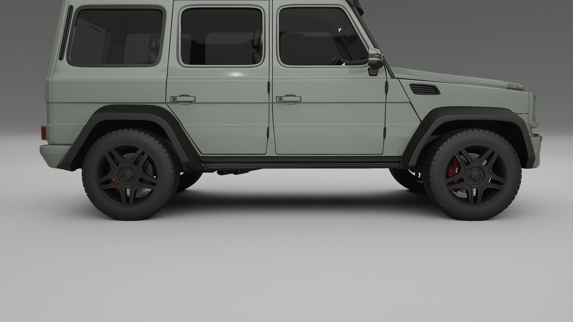 Mercedes G-class 4x4 W463 PPF Fólie | SLATE TPU PPF - kompletní pre-cut kit
