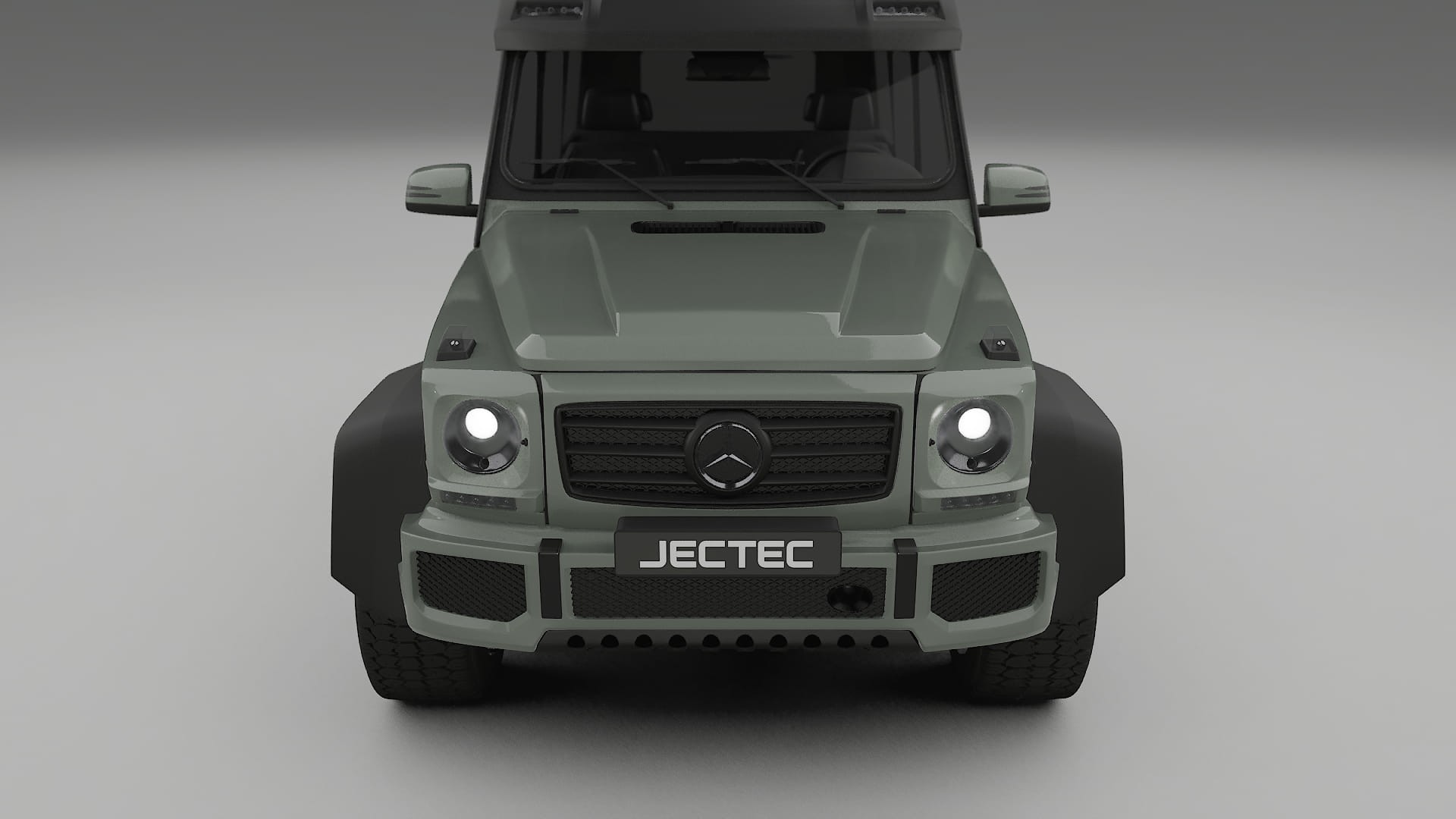 Mercedes G-class 4x4 W463 PPF Fólie | SLATE TPU PPF - kompletní pre-cut kit