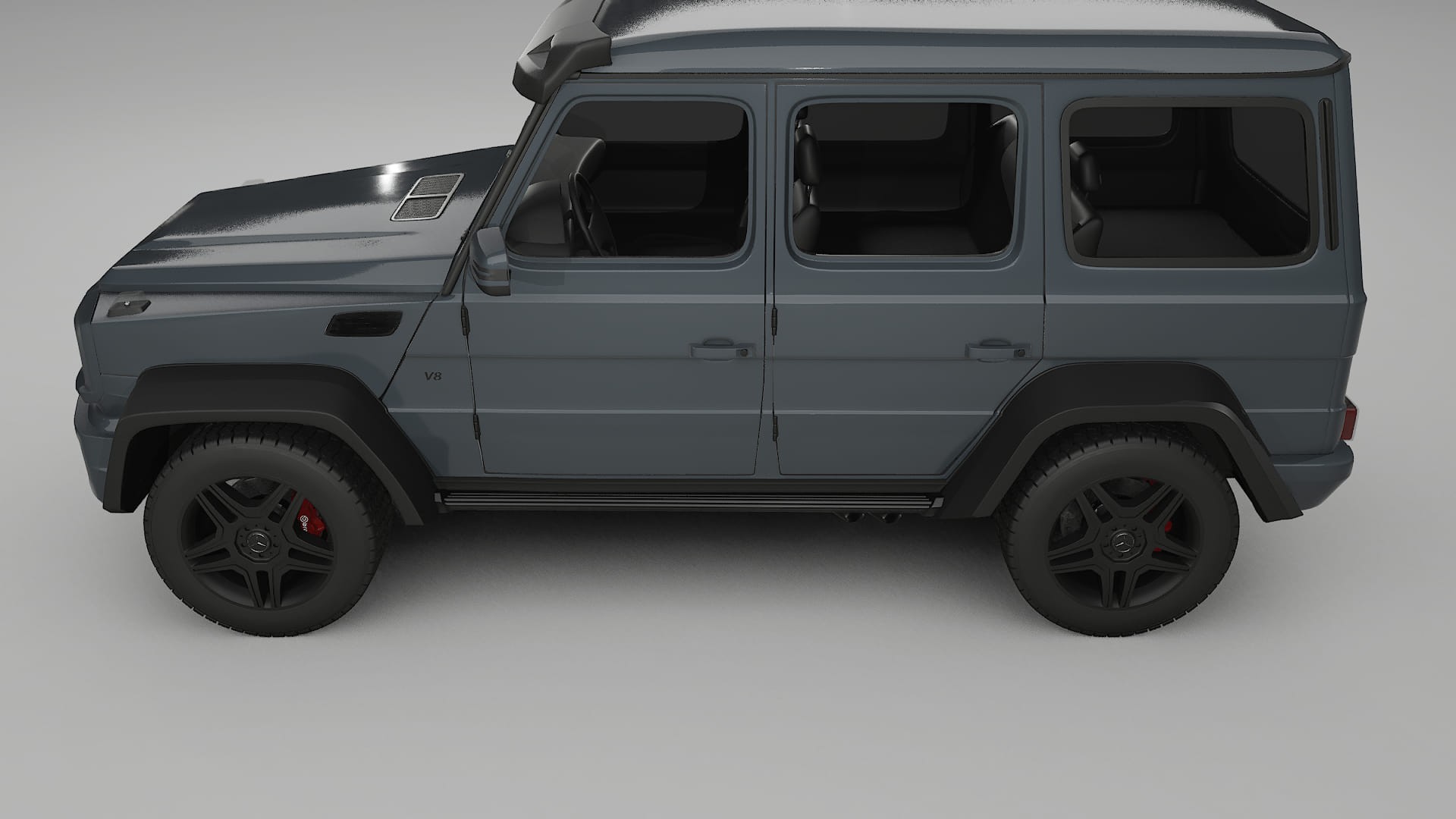 Mercedes G-class 4x4 W463 PPF Fólie | GRANITE TPU PPF - kompletní pre-cut kit