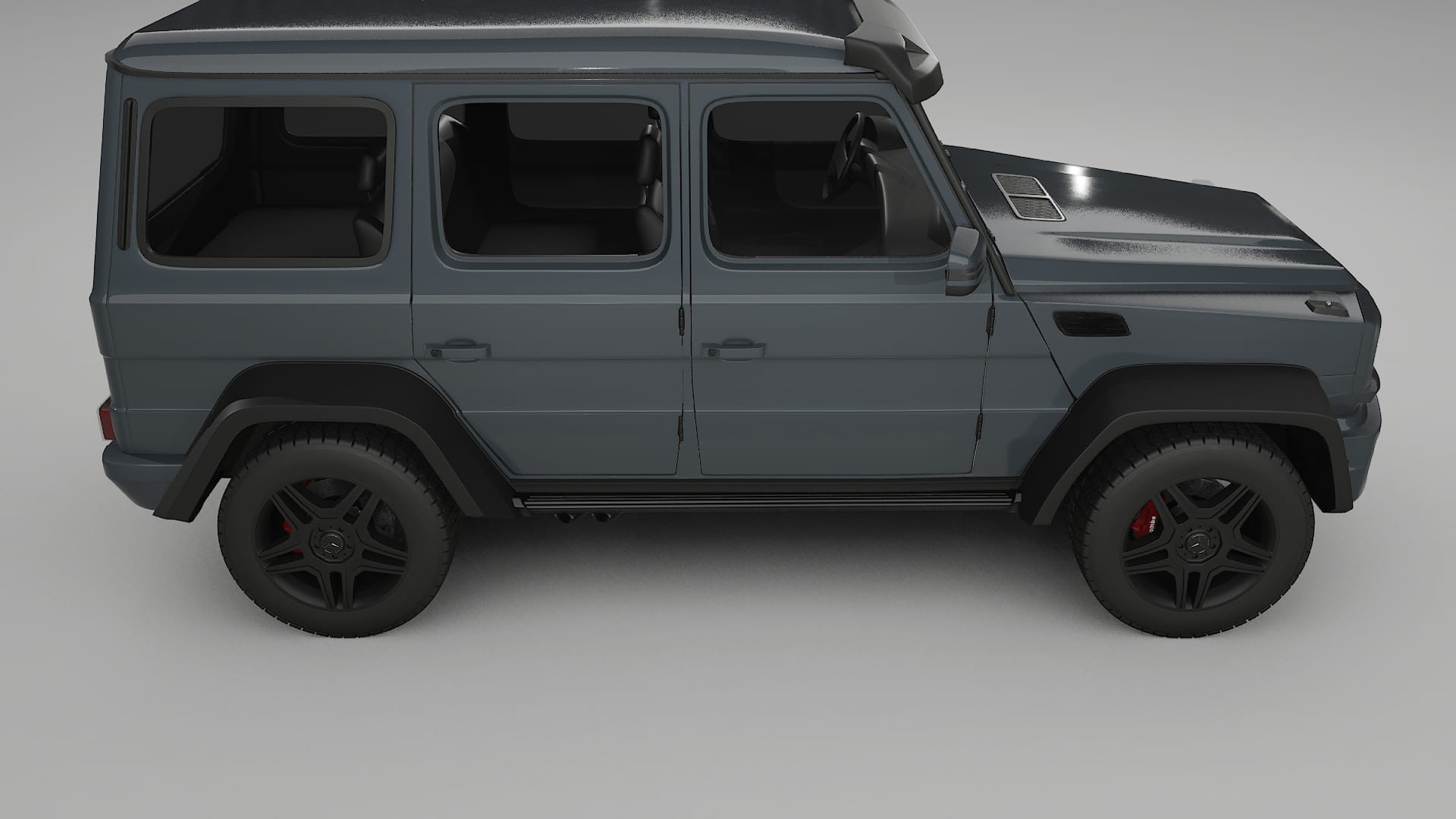 Mercedes G-class 4x4 W463 PPF Fólie | GRANITE TPU PPF - kompletní pre-cut kit