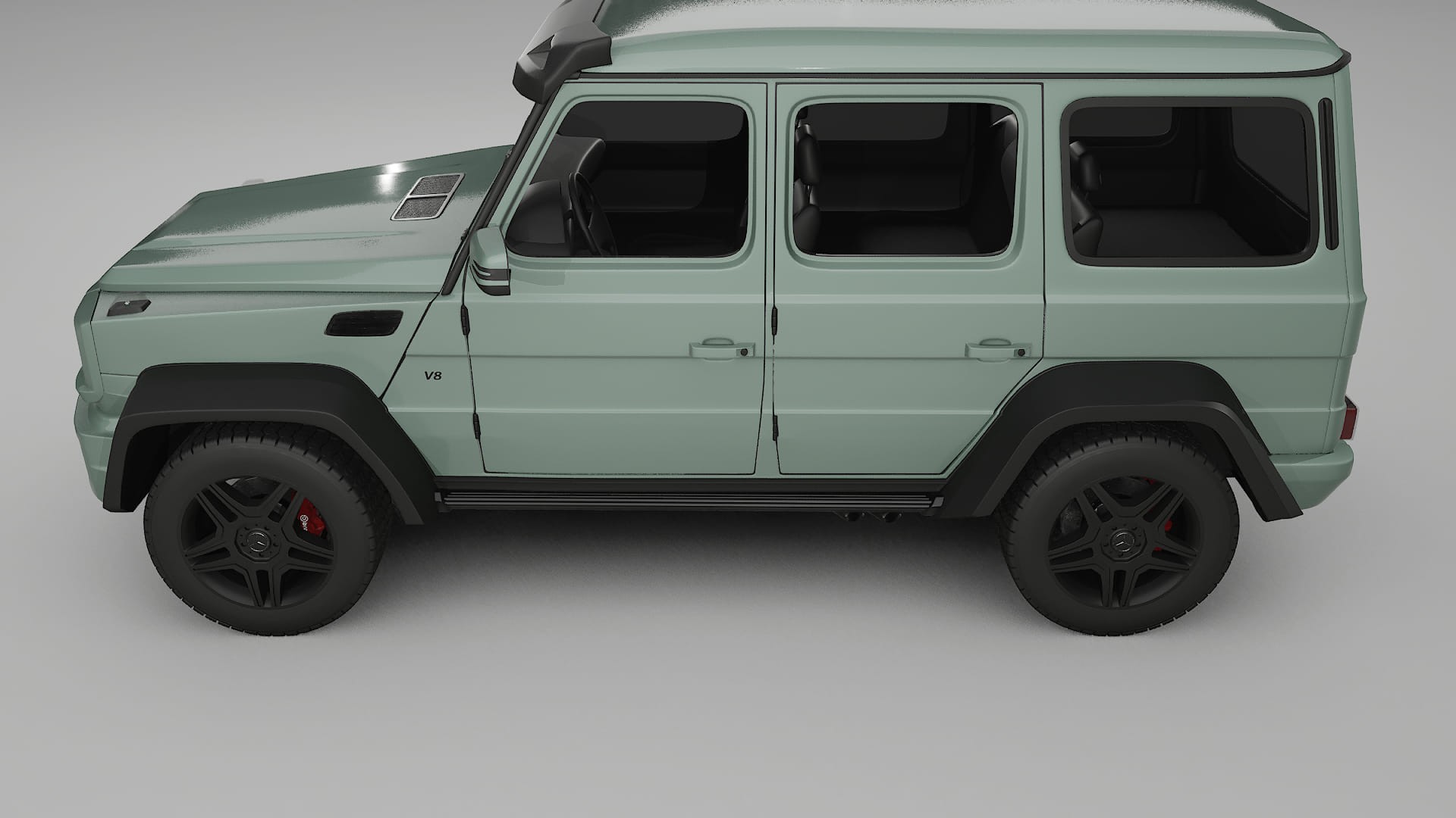 Mercedes G-class 4x4 W463 PPF Fólie | CINDER TPU PPF - kompletní pre-cut kit