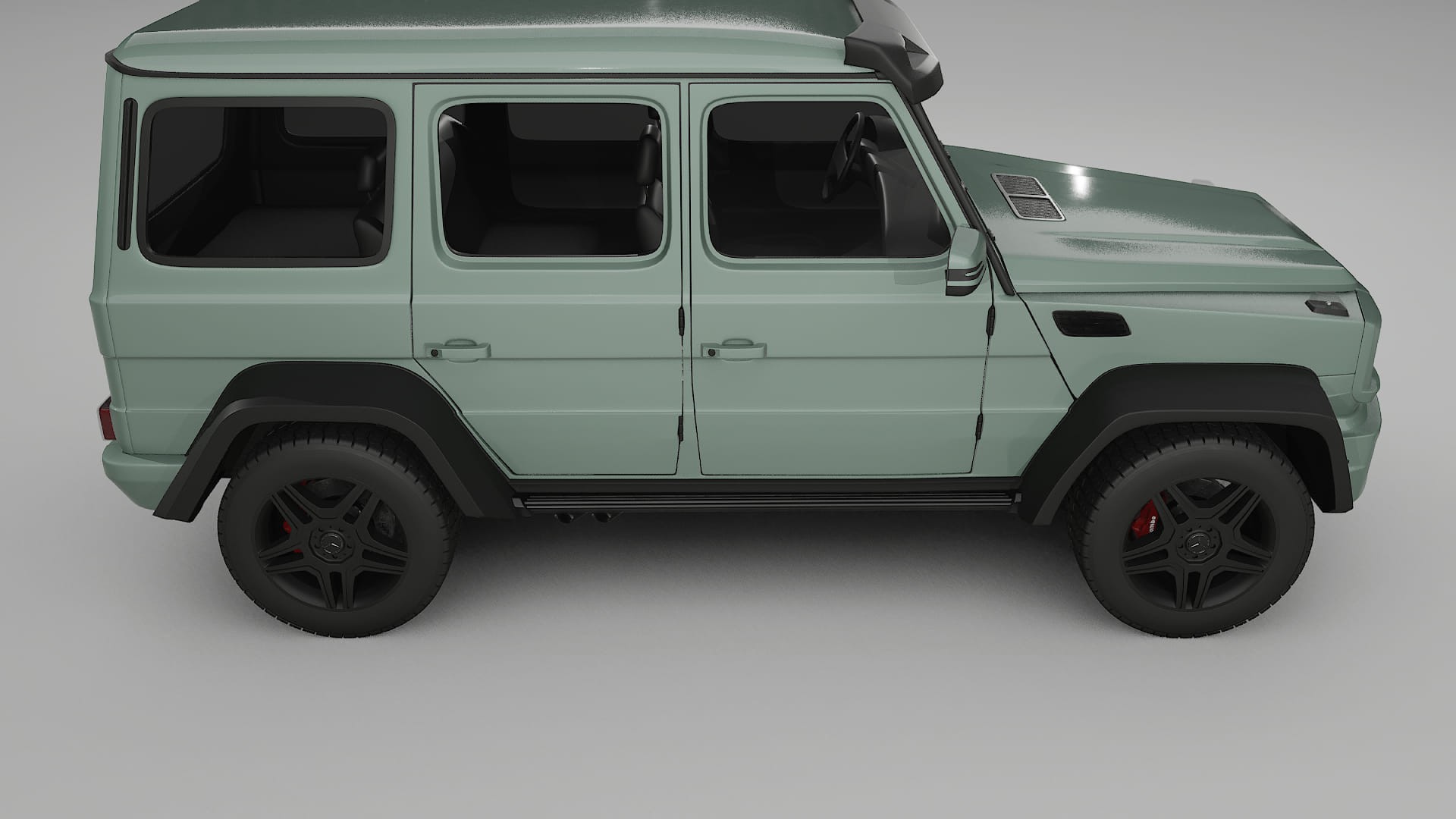 Mercedes G-class 4x4 W463 PPF Fólie | CINDER TPU PPF - kompletní pre-cut kit