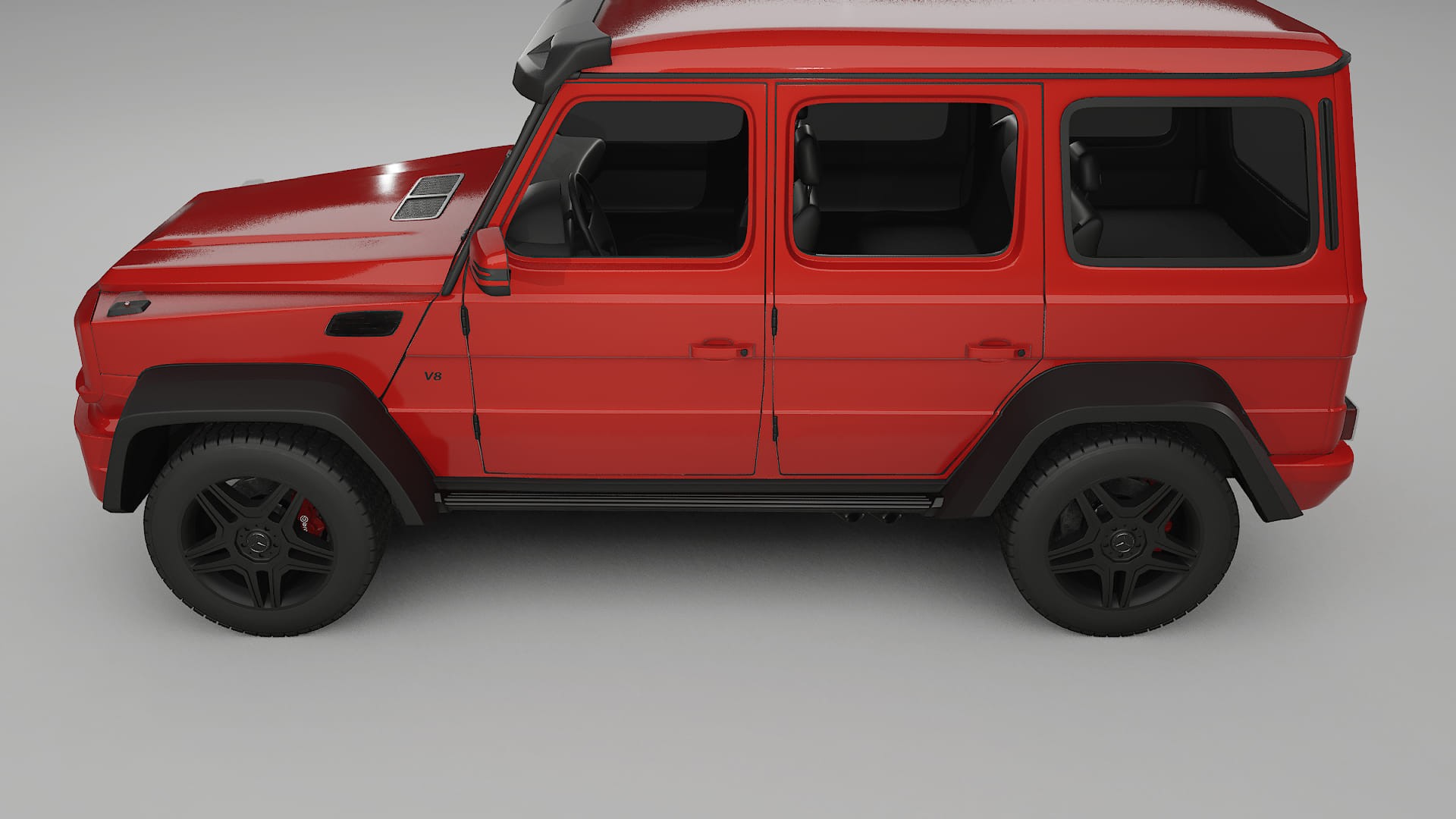 Mercedes G-class 4x4 W463 PPF Fólie | BLAZE TPU PPF - kompletní pre-cut kit