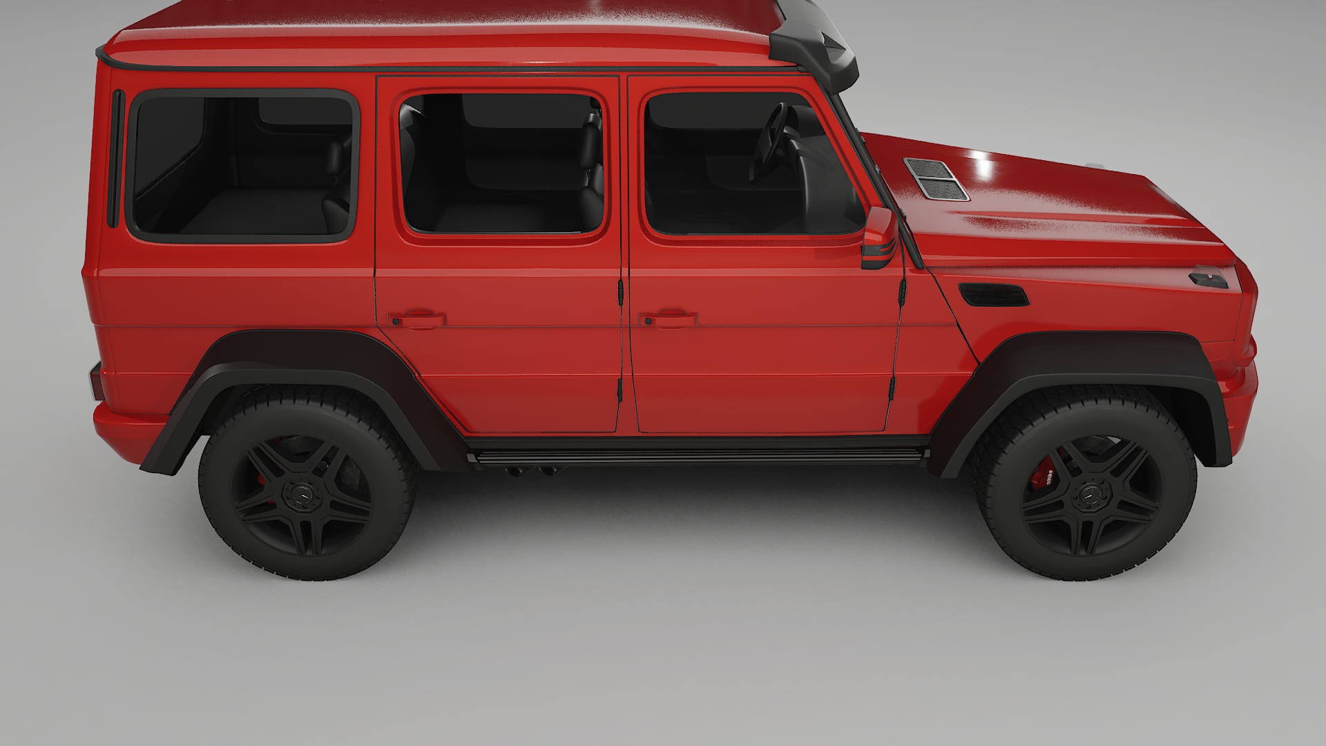 Mercedes G-class 4x4 W463 PPF Fólie | BLAZE TPU PPF - kompletní pre-cut kit