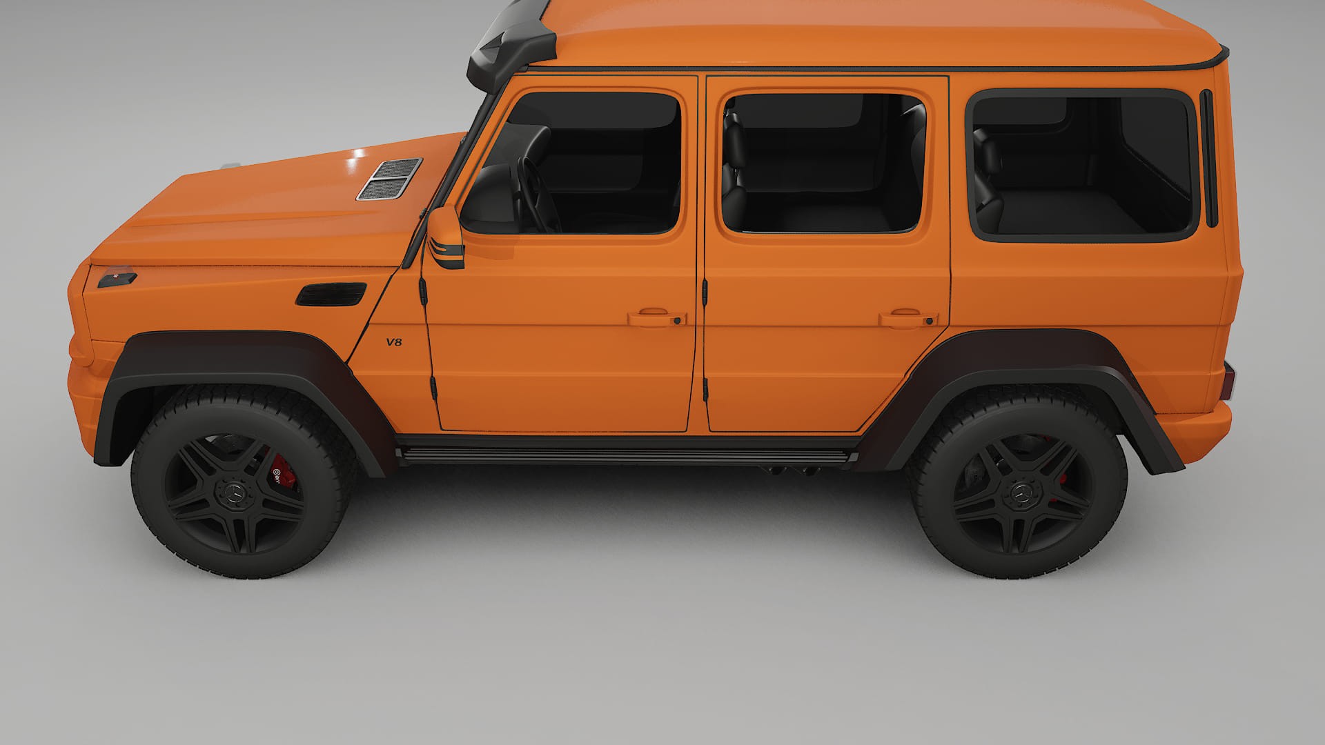 Mercedes G-class 4x4 W463 PPF Fólie | ROCKET TPU PPF - kompletní pre-cut kit