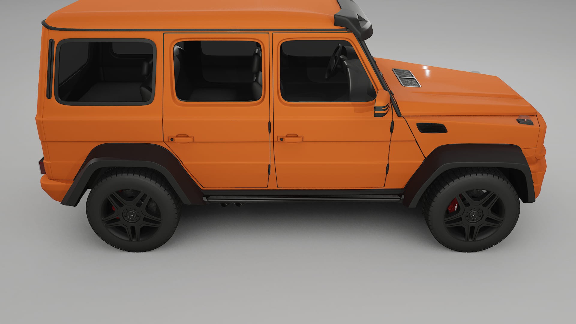 Mercedes G-class 4x4 W463 PPF Fólie | ROCKET TPU PPF - kompletní pre-cut kit