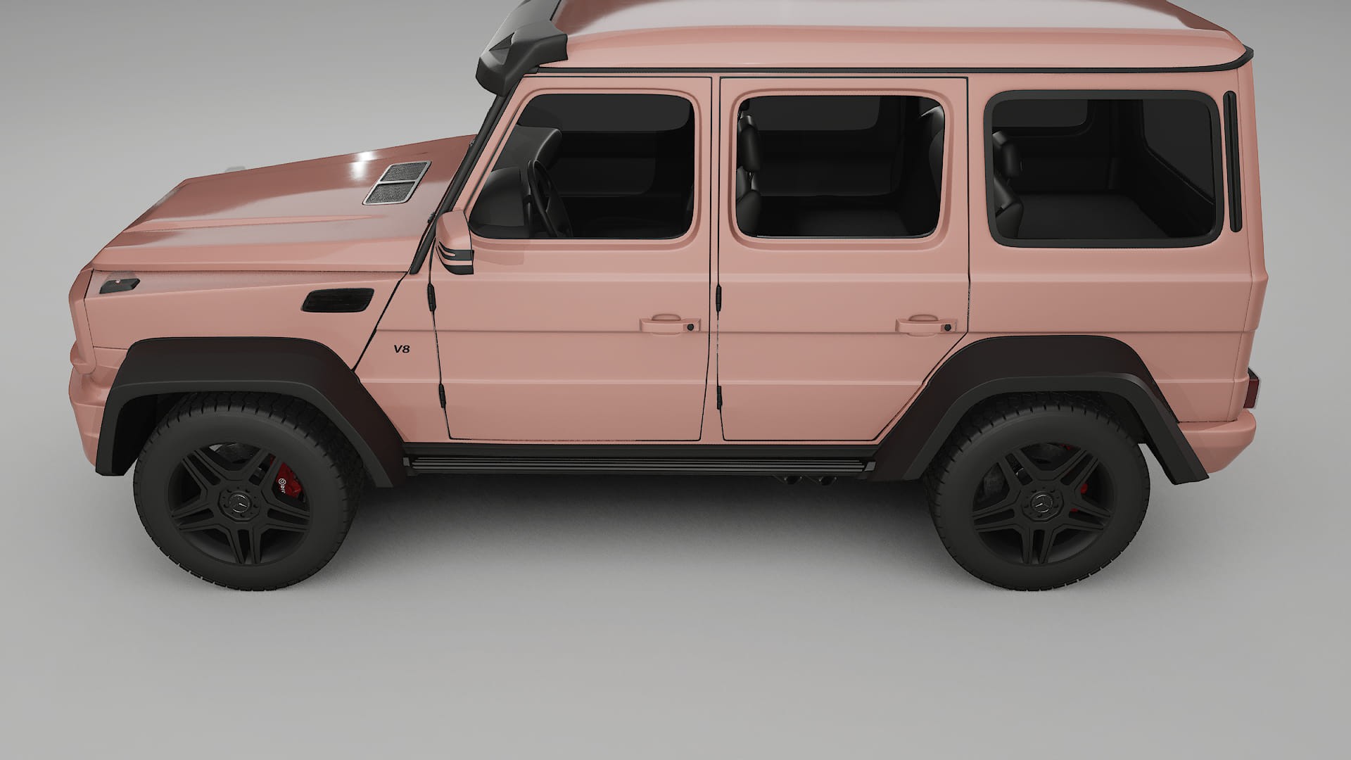 Mercedes G-class 4x4 W463 PPF Fólie | BLUSH TPU PPF - kompletní pre-cut kit