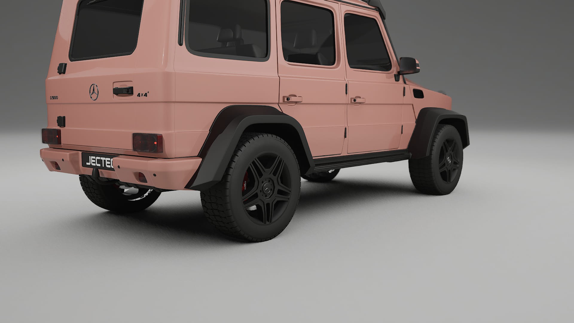 Mercedes G-class 4x4 W463 PPF Fólie | BLUSH TPU PPF - kompletní pre-cut kit