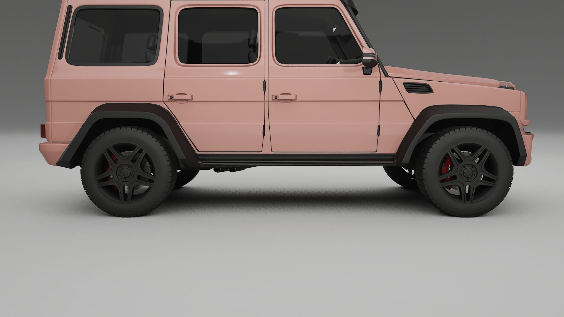 Mercedes G-class 4x4 W463 PPF Fólie | BLUSH TPU PPF - kompletní pre-cut kit