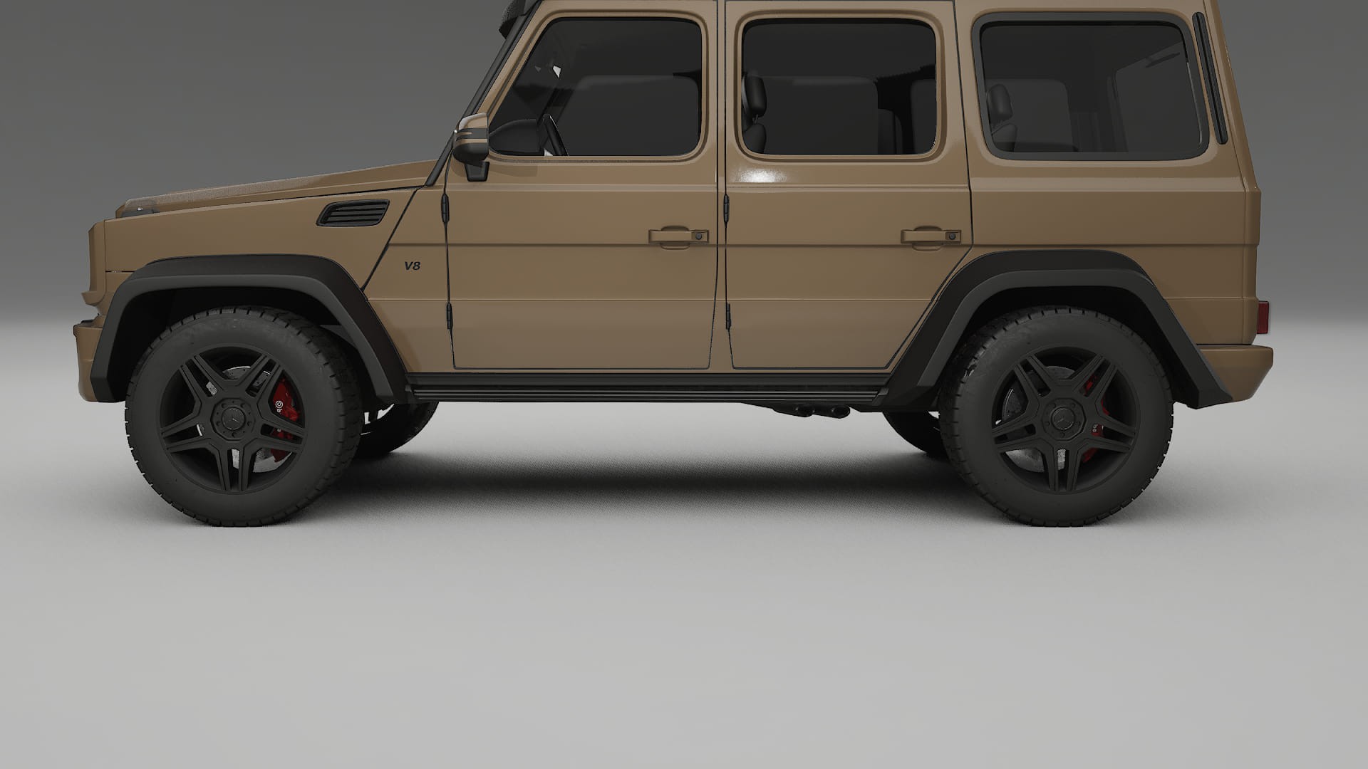 Mercedes G-class 4x4 W463 PPF Fólie | SAHARA TPU PPF - kompletní pre-cut kit