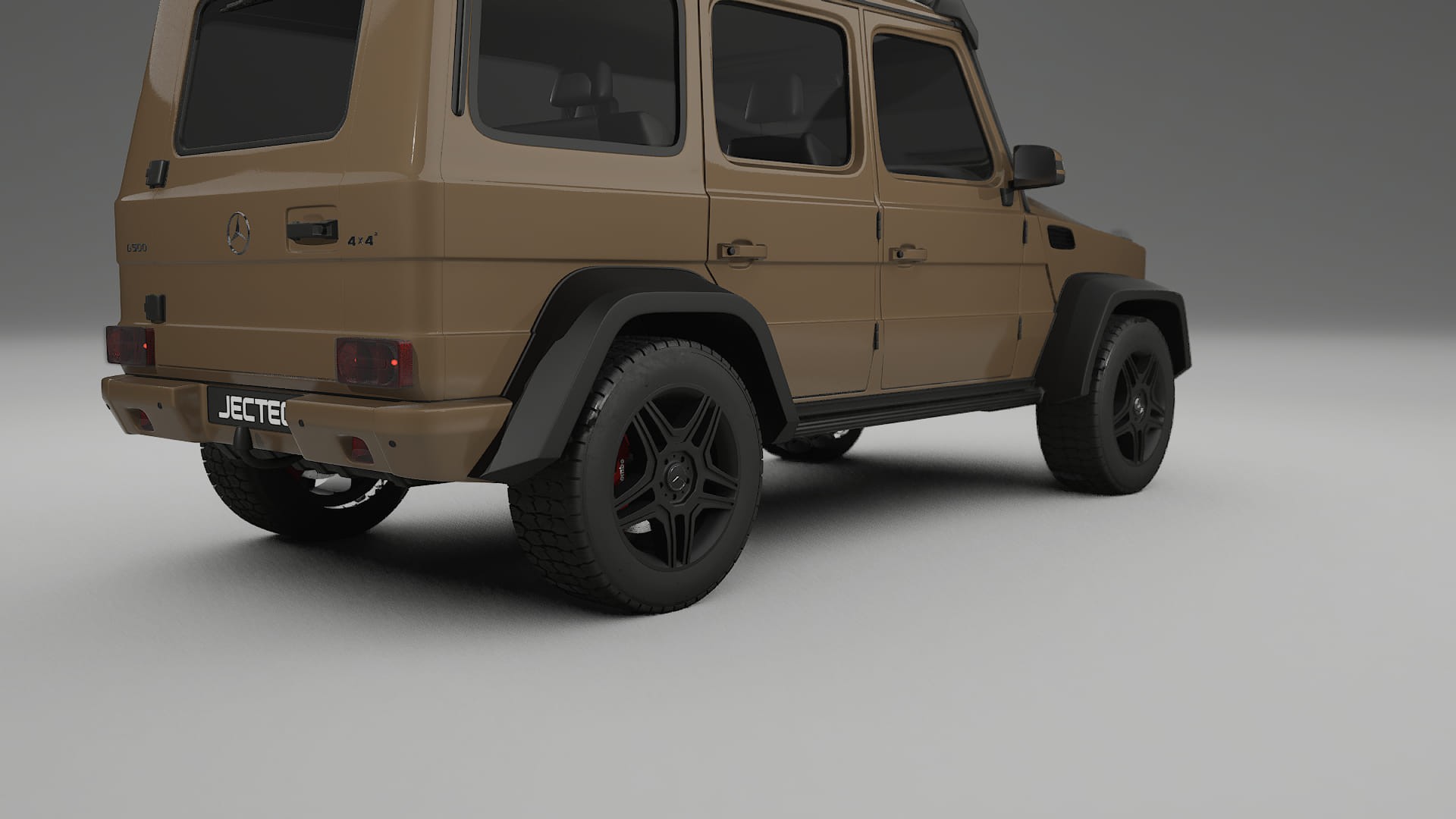 Mercedes G-class 4x4 W463 PPF Fólie | SAHARA TPU PPF - kompletní pre-cut kit