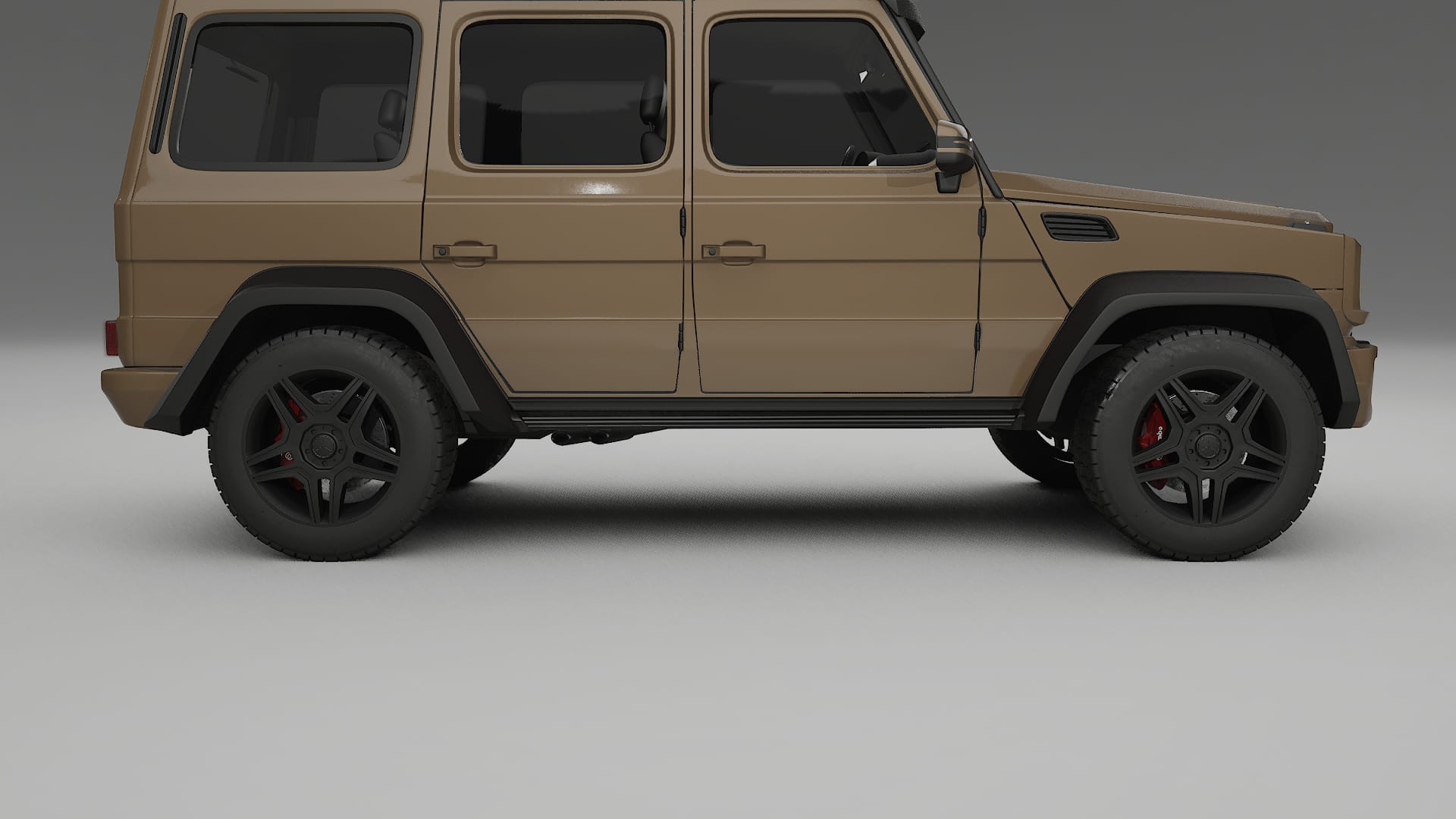 Mercedes G-class 4x4 W463 PPF Fólie | SAHARA TPU PPF - kompletní pre-cut kit