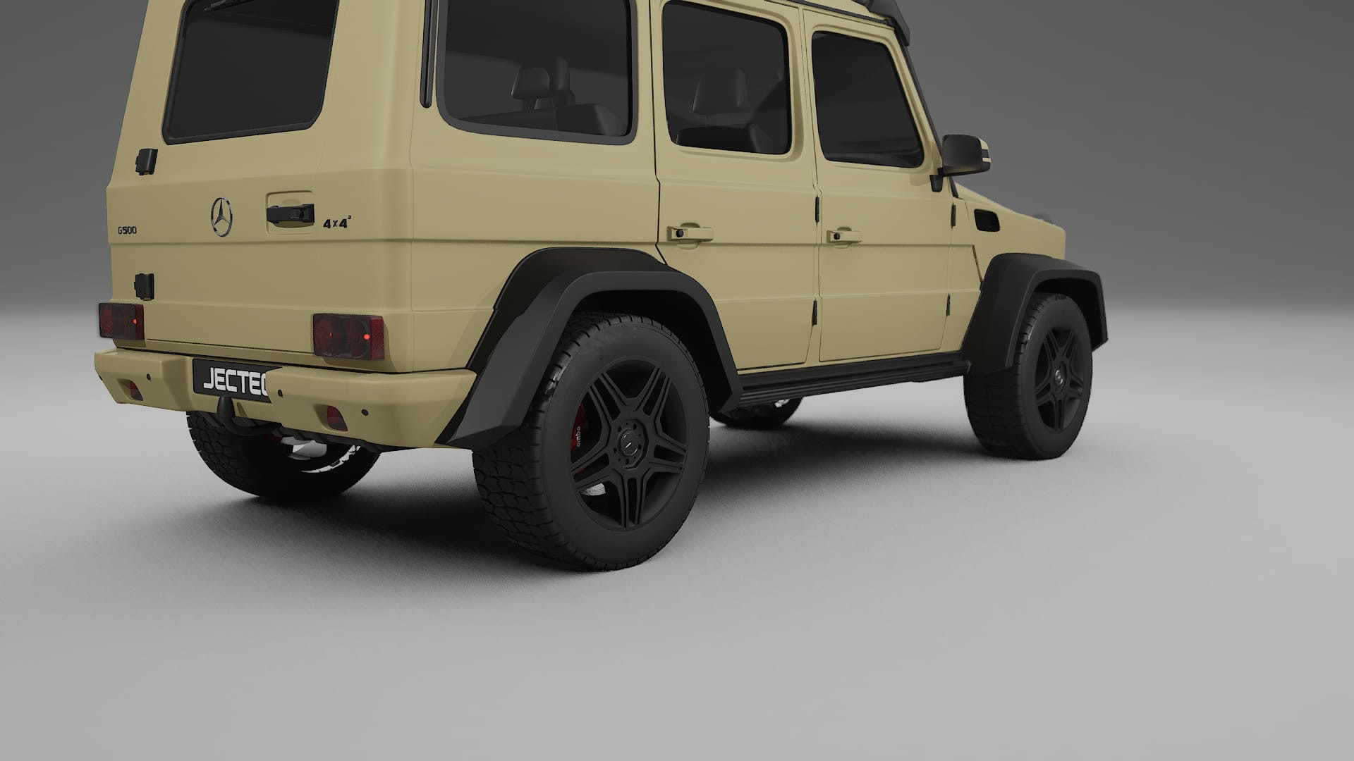 Mercedes G-class 4x4 W463 PPF Fólie | SAND TPU PPF - kompletní pre-cut kit