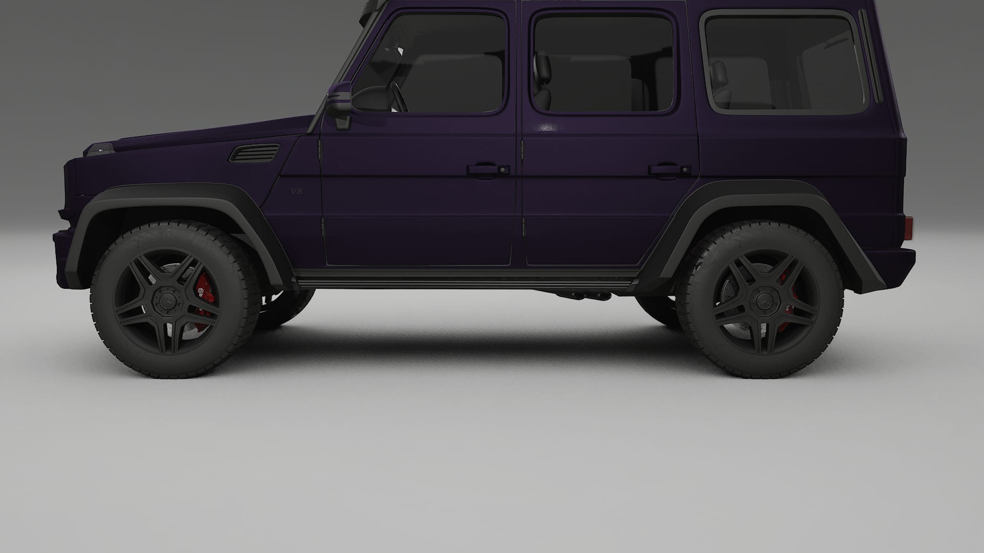 Mercedes G-class 4x4 W463 PPF Fólie | VIOLET TPU PPF - kompletní pre-cut kit
