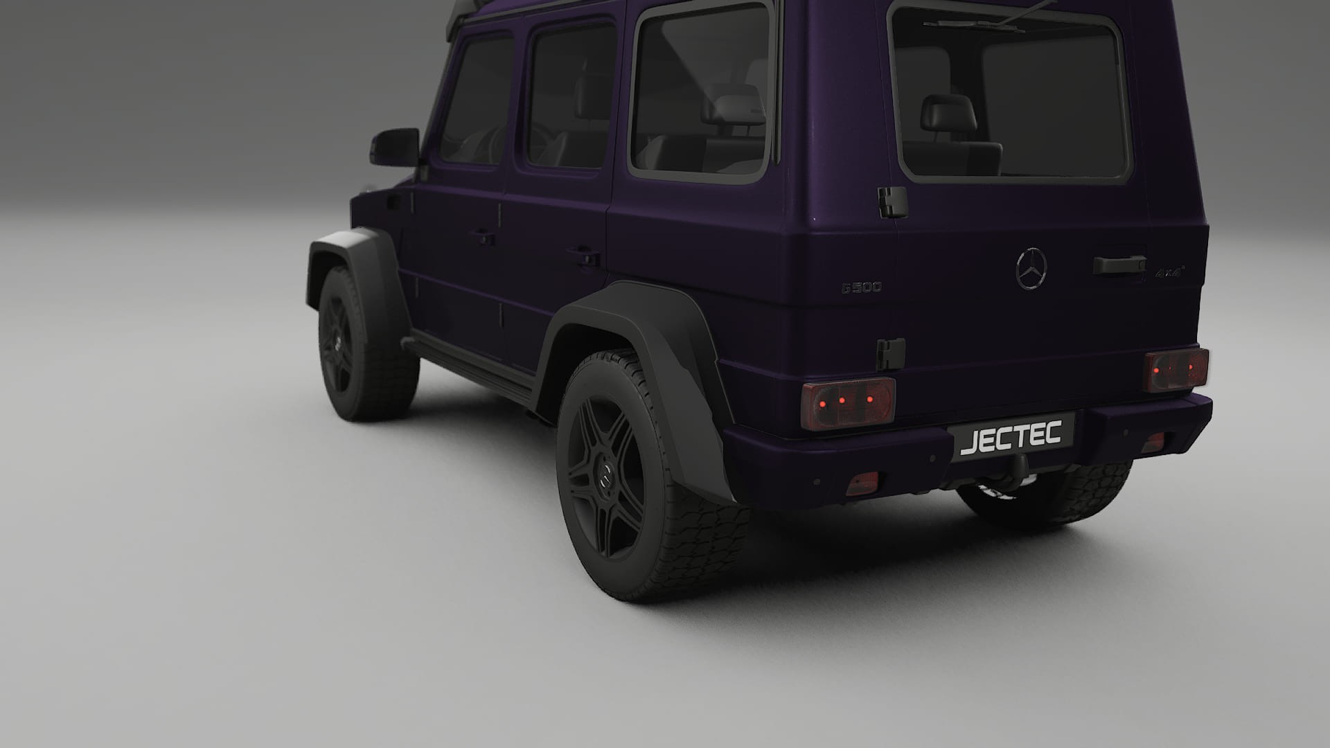 Mercedes G-class 4x4 W463 PPF Fólie | VIOLET TPU PPF - kompletní pre-cut kit