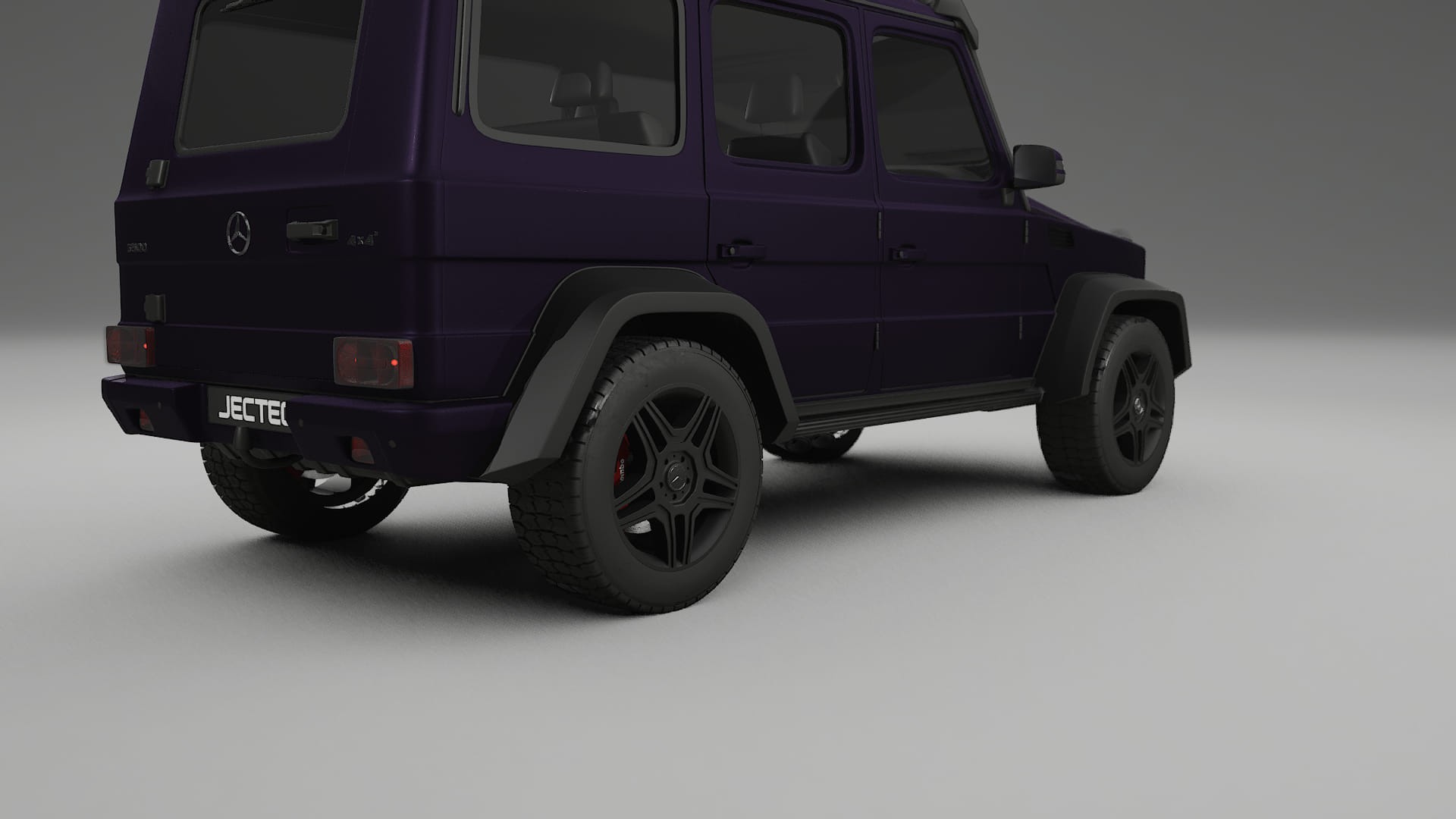 Mercedes G-class 4x4 W463 PPF Fólie | VIOLET TPU PPF - kompletní pre-cut kit