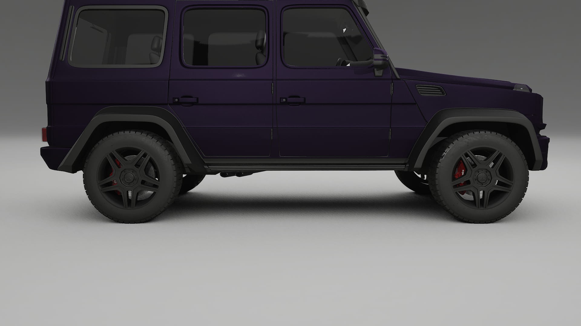 Mercedes G-class 4x4 W463 PPF Fólie | VIOLET TPU PPF - kompletní pre-cut kit