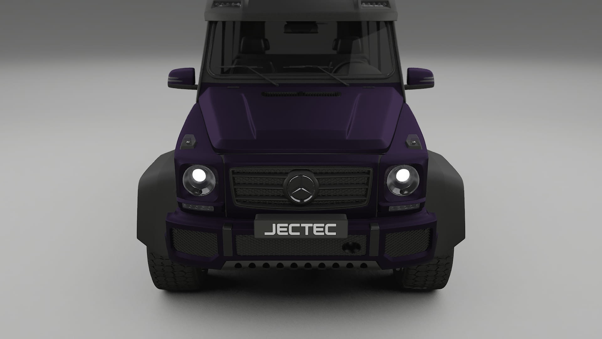 Mercedes G-class 4x4 W463 PPF Fólie | VIOLET TPU PPF - kompletní pre-cut kit