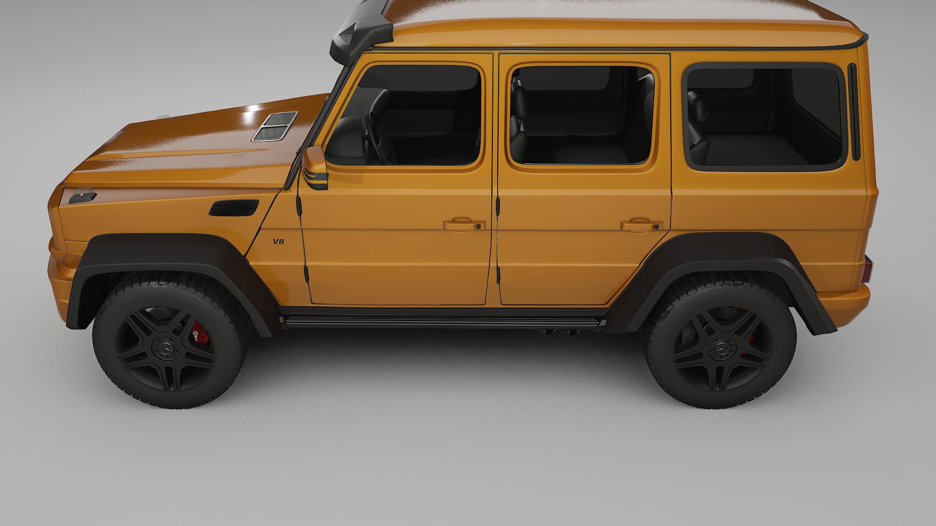Mercedes G-class 4x4 W463 PPF Fólie | DAISY TPU PPF - kompletní pre-cut kit
