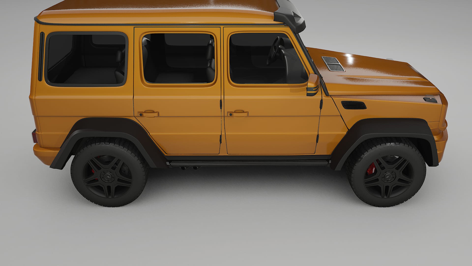 Mercedes G-class 4x4 W463 PPF Fólie | DAISY TPU PPF - kompletní pre-cut kit
