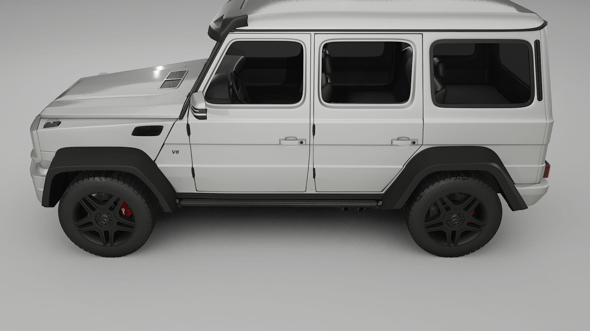 Mercedes G-class 4x4 W463 PPF Fólie | PEARL TPU PPF - kompletní pre-cut kit