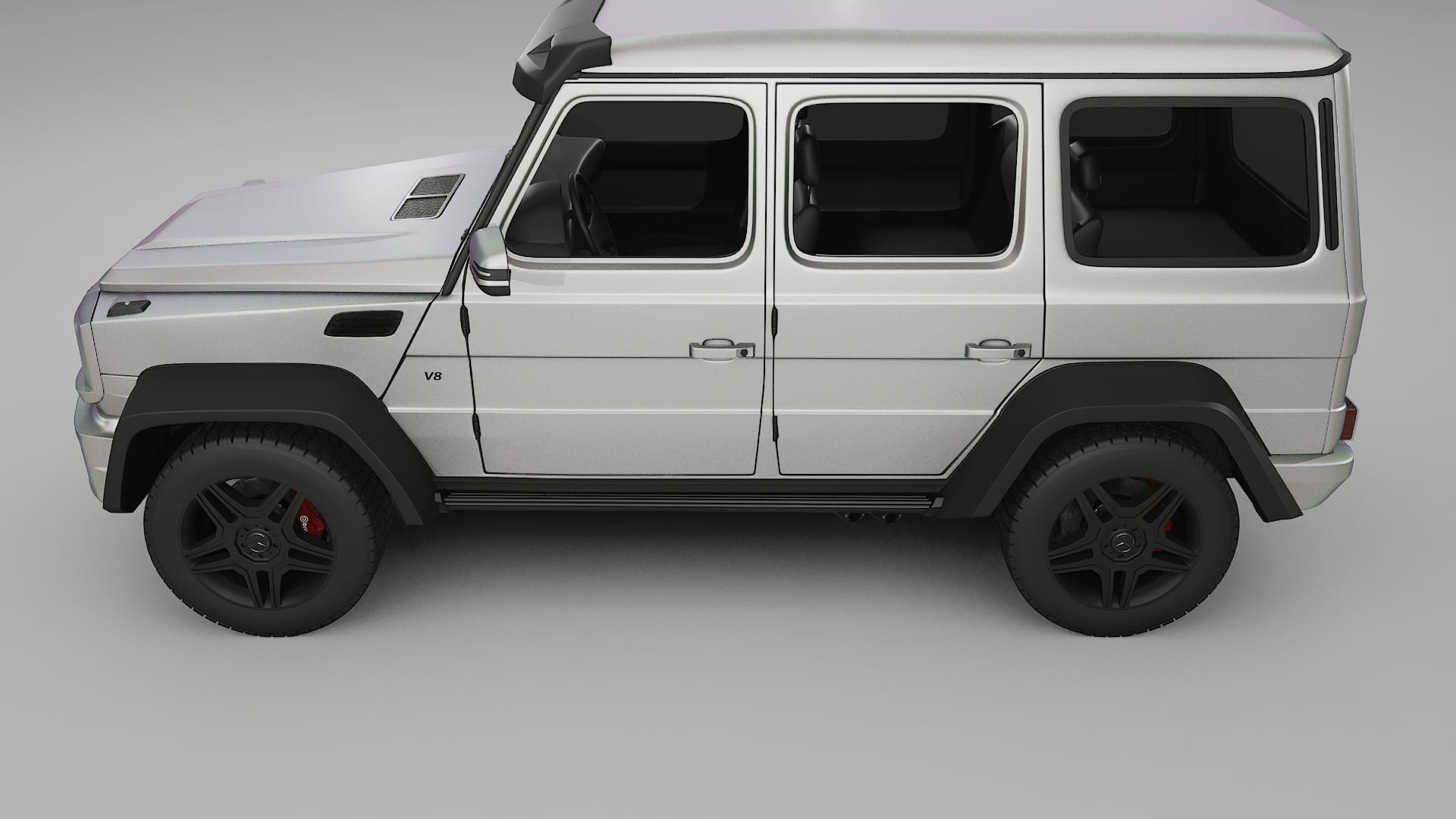 Mercedes G-class 4x4 W463 PPF Fólie | NEBULA TPU PPF - kompletní pre-cut kit