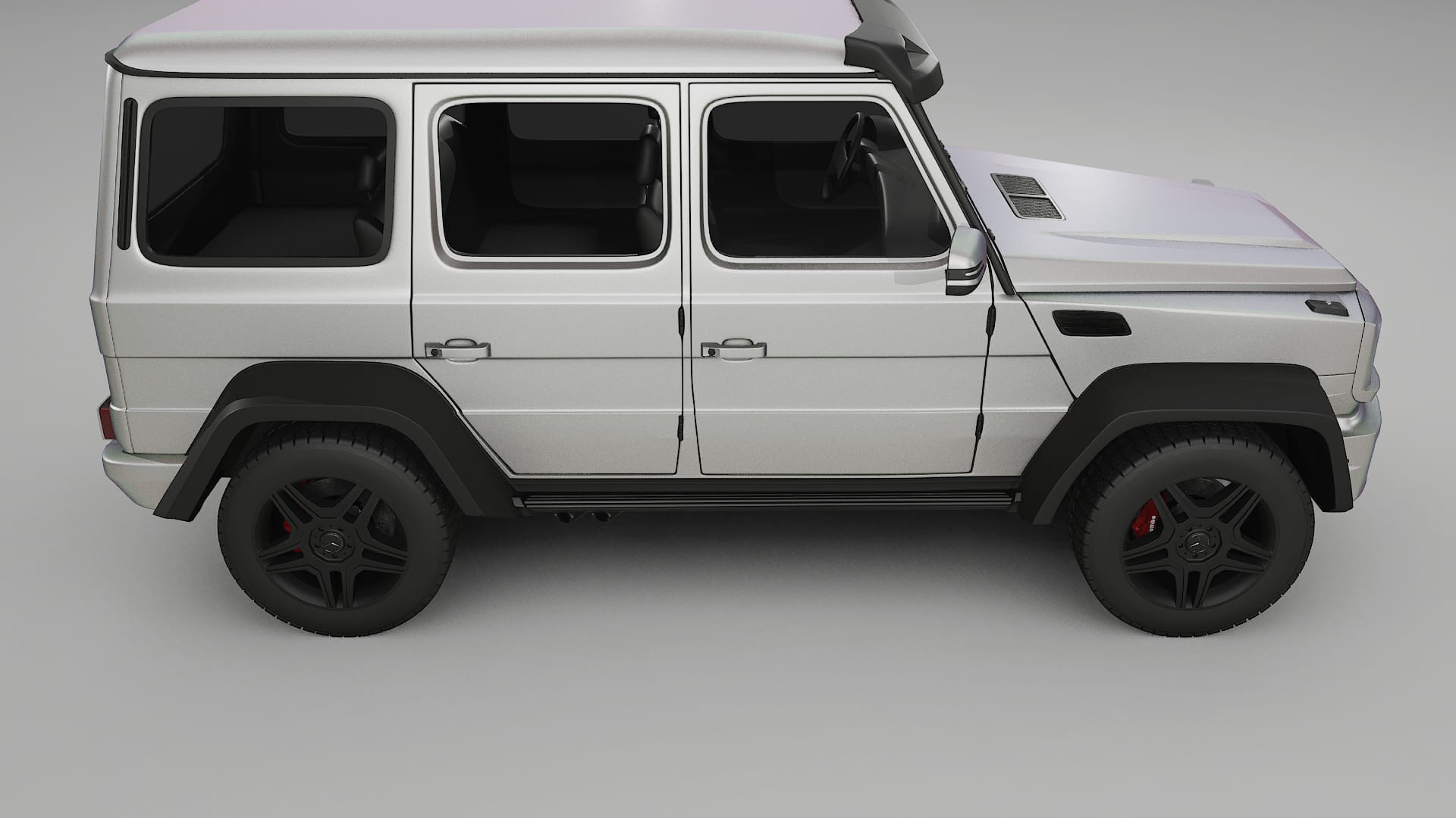 Mercedes G-class 4x4 W463 PPF Fólie | NEBULA TPU PPF - kompletní pre-cut kit