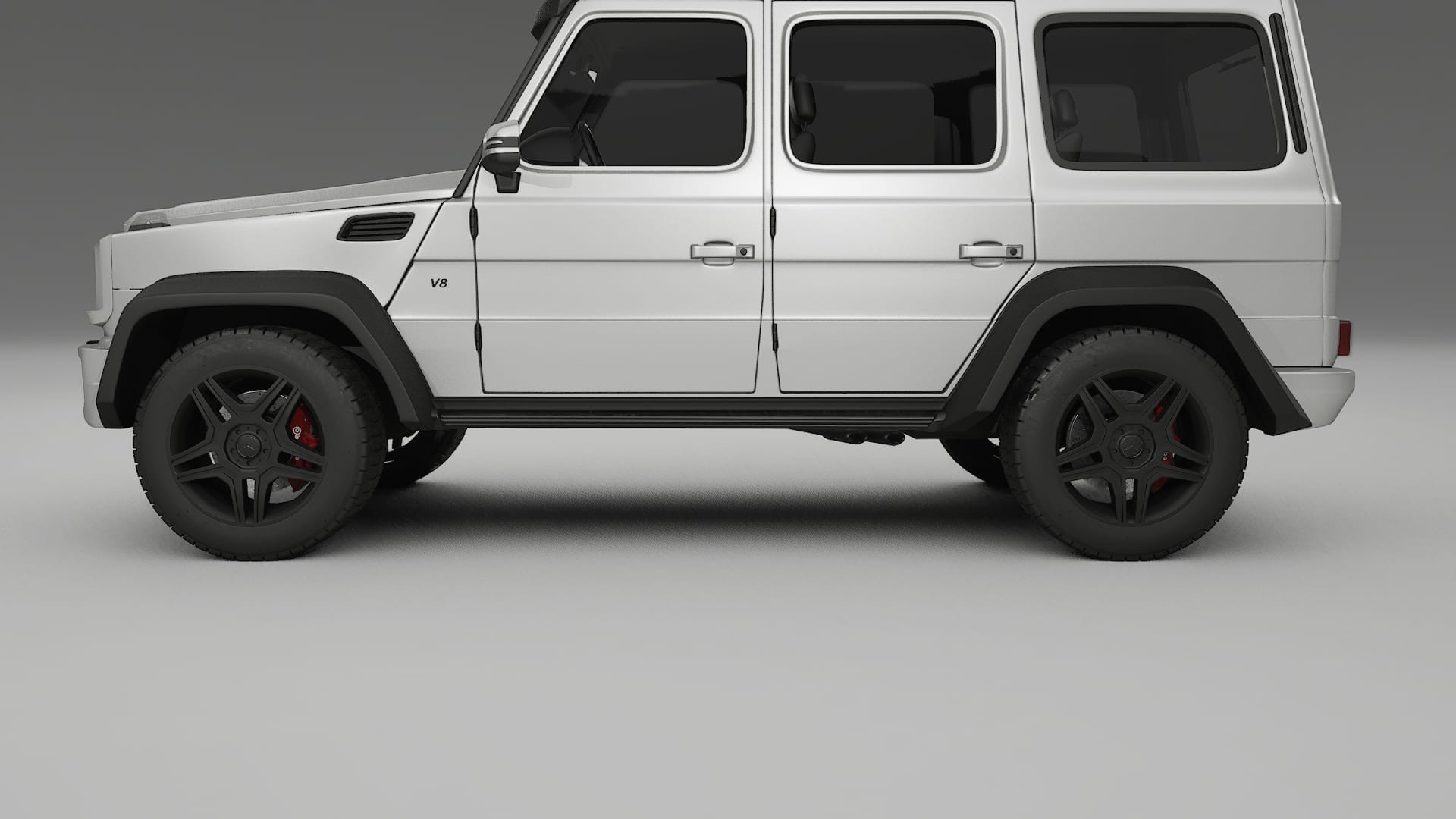 Mercedes G-class 4x4 W463 PPF Fólie | OPAL TPU PPF - kompletní pre-cut kit