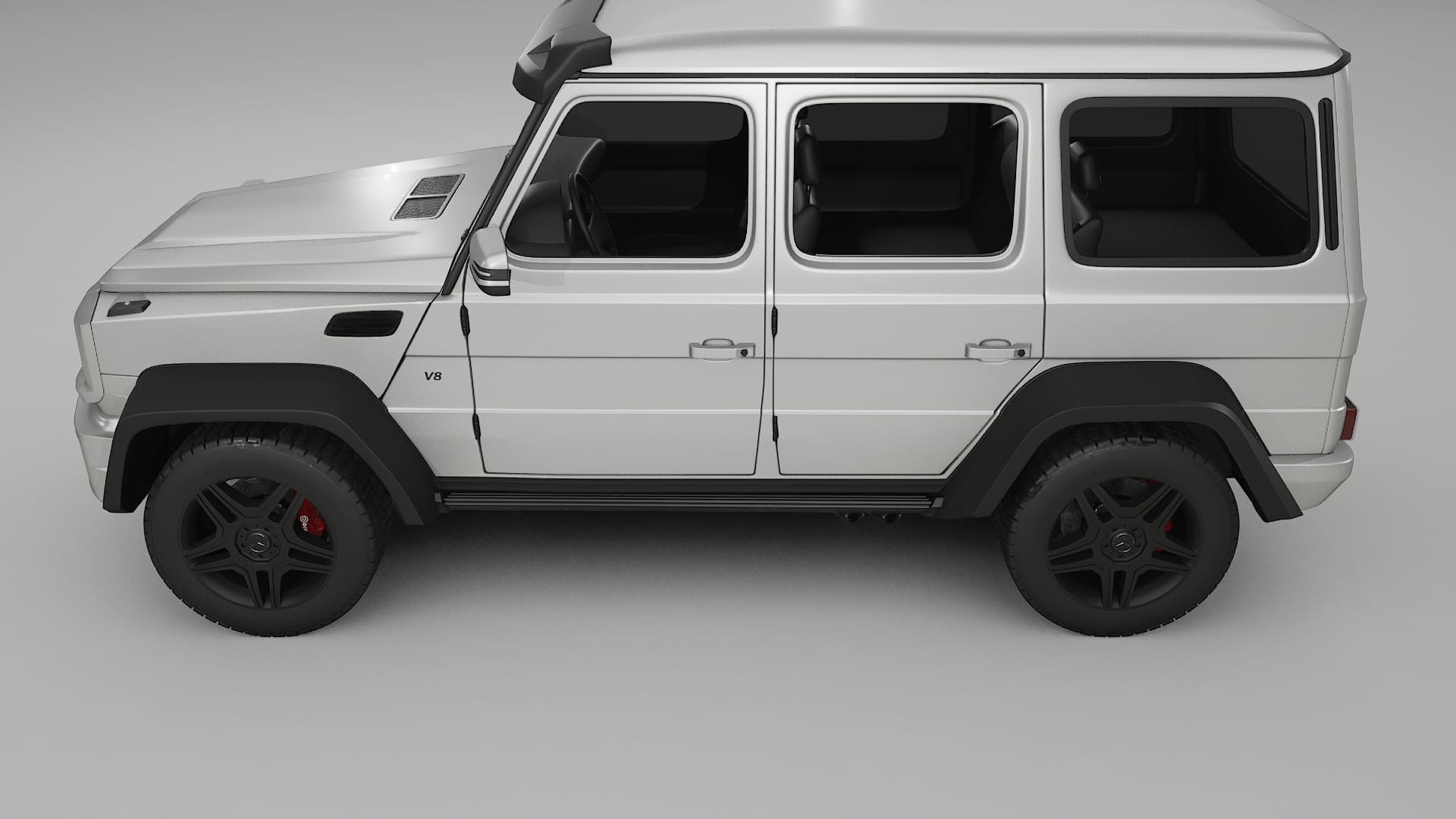 Mercedes G-class 4x4 W463 PPF Fólie | OPAL TPU PPF - kompletní pre-cut kit