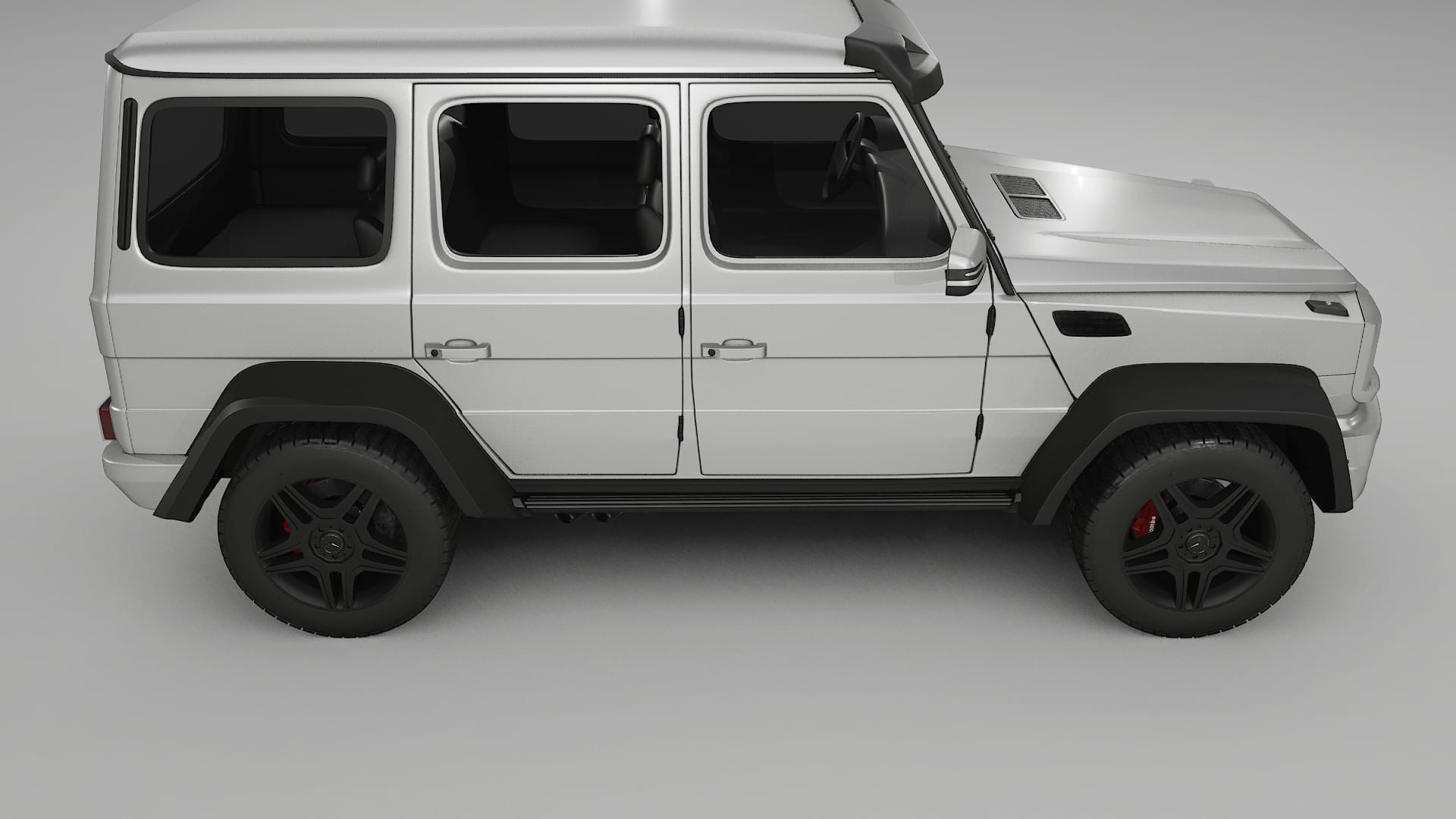Mercedes G-class 4x4 W463 PPF Fólie | OPAL TPU PPF - kompletní pre-cut kit