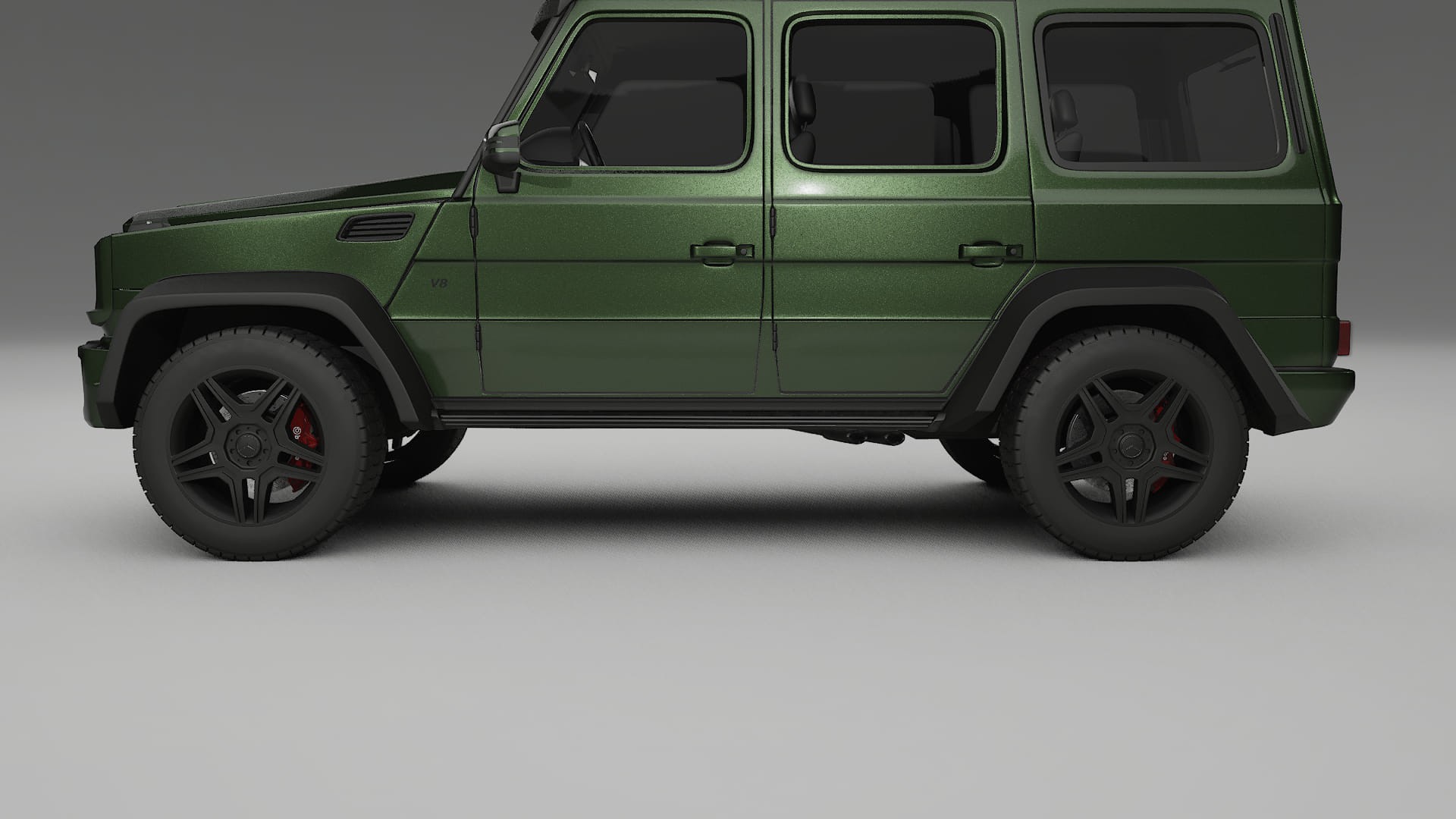 Mercedes G-class 4x4 W463 PPF Fólie | LAGOON TPU PPF - kompletní pre-cut kit