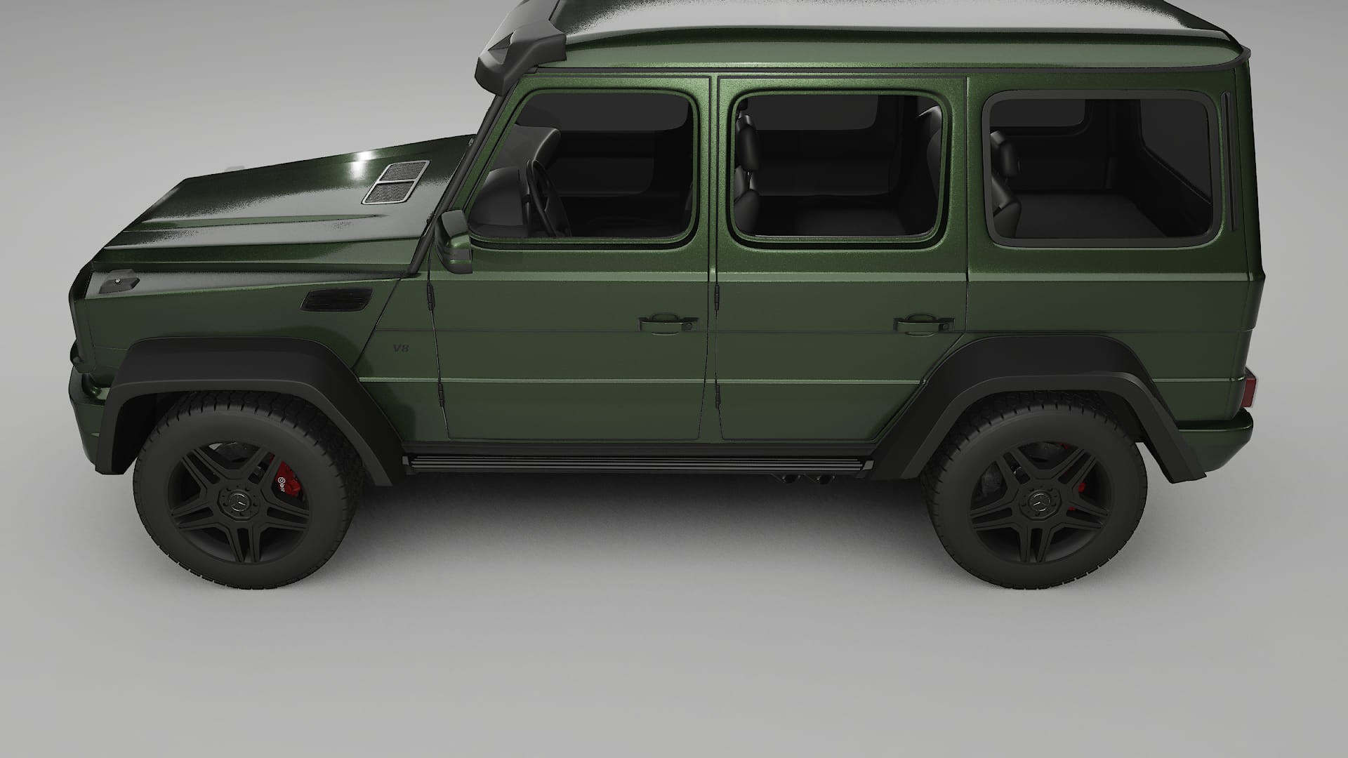Mercedes G-class 4x4 W463 PPF Fólie | LAGOON TPU PPF - kompletní pre-cut kit