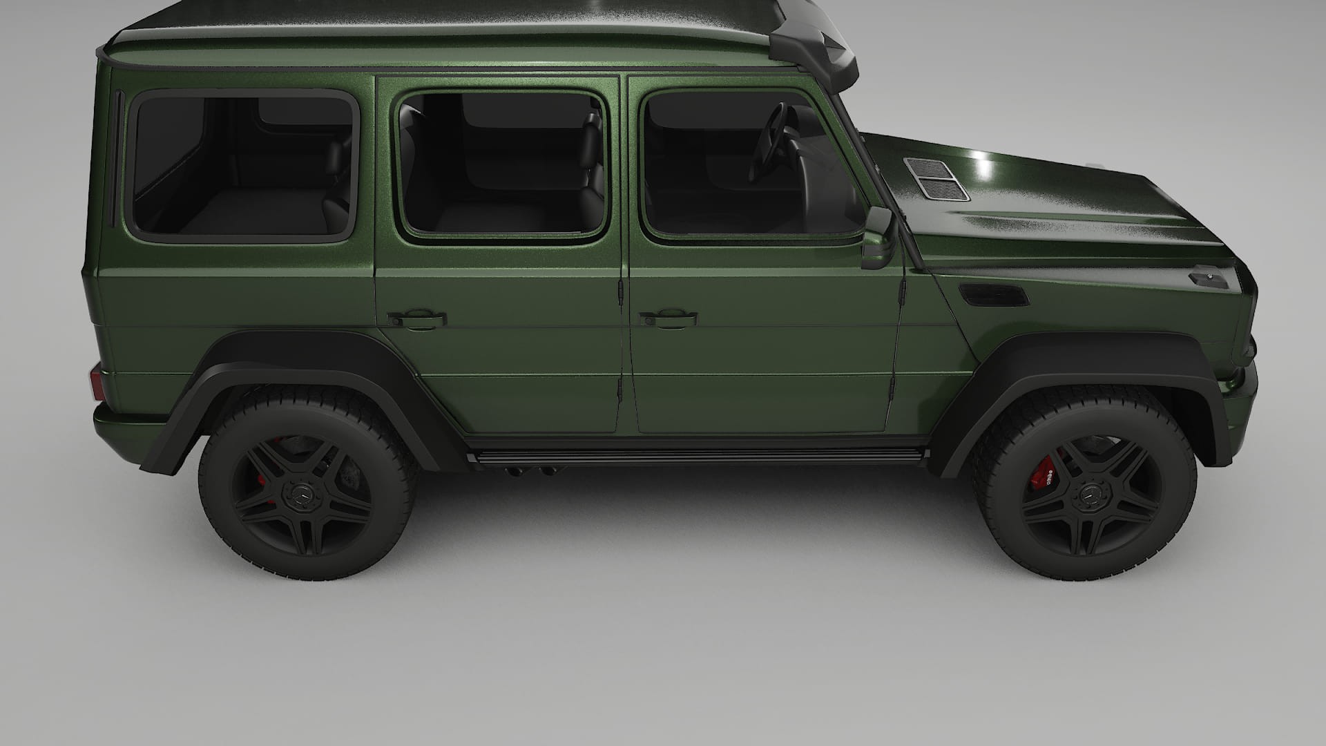 Mercedes G-class 4x4 W463 PPF Fólie | LAGOON TPU PPF - kompletní pre-cut kit