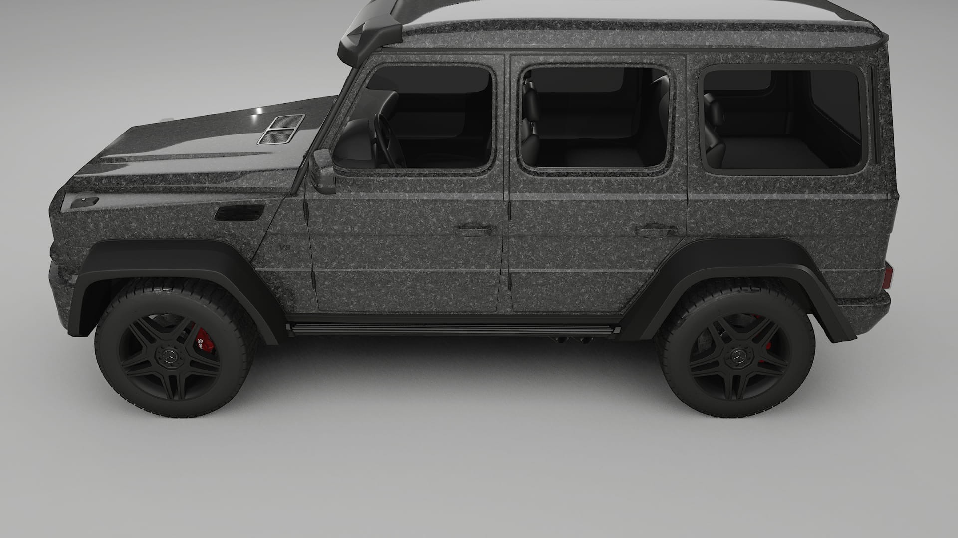 Mercedes G-class 4x4 W463 PPF Fólie | FORGED S TPU PPF - kompletní pre-cut kit