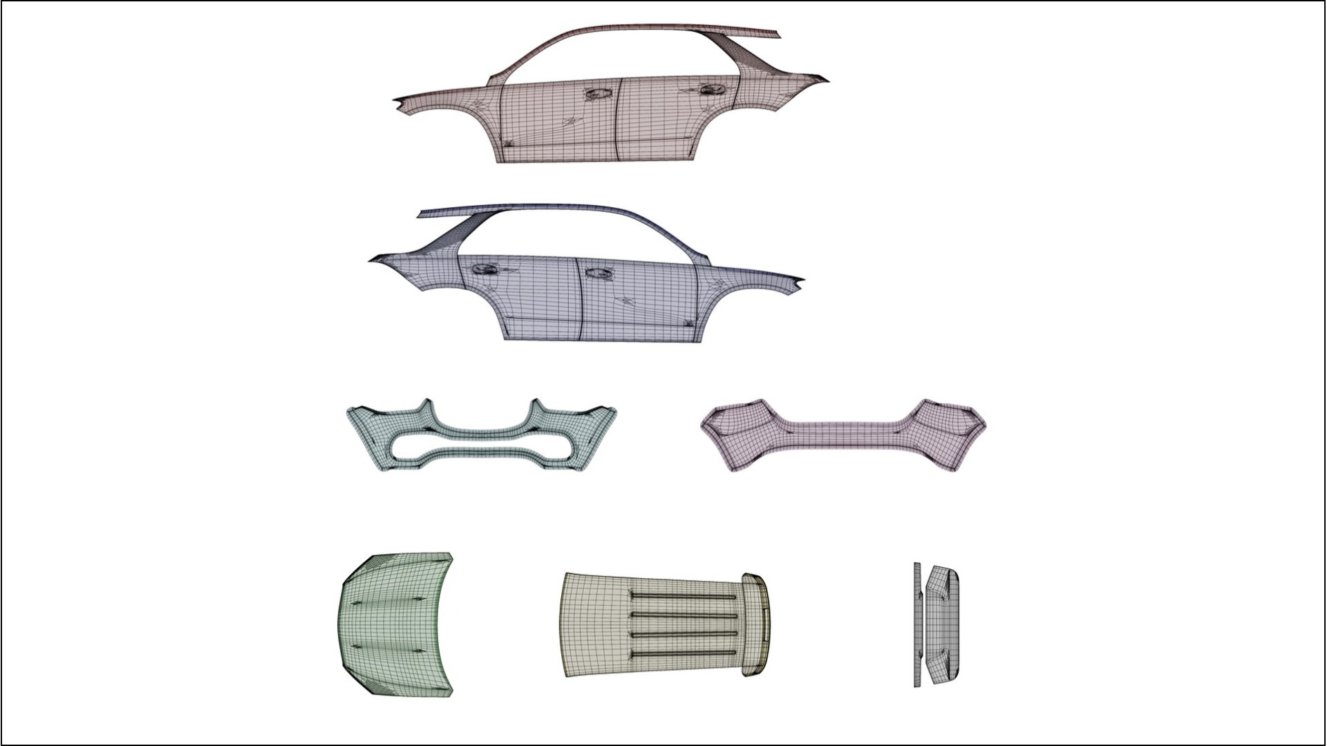 Mercedes GLE W167 PPF Fólie | VENOM TPU PPF - kompletní pre-cut kit
