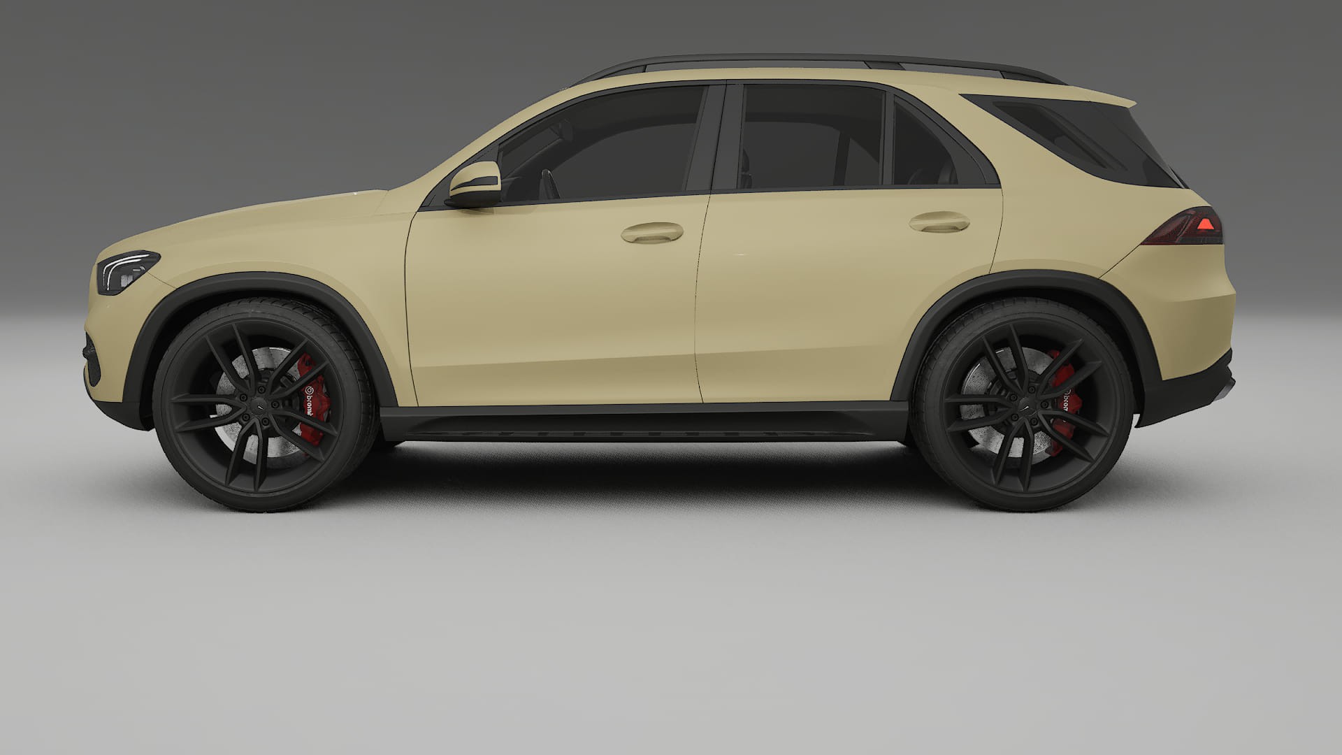 Mercedes GLE W167 PPF Fólie | SAND TPU PPF - kompletní pre-cut kit
