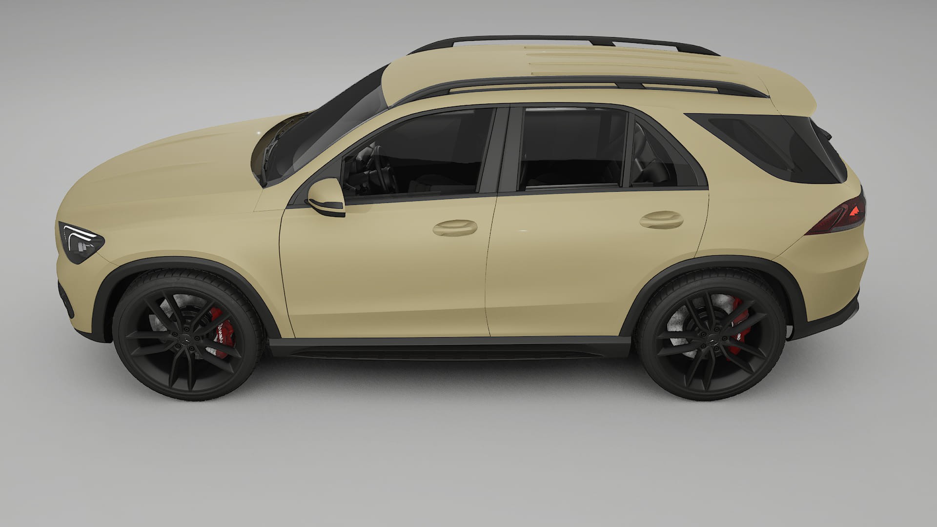 Mercedes GLE W167 PPF Fólie | SAND TPU PPF - kompletní pre-cut kit