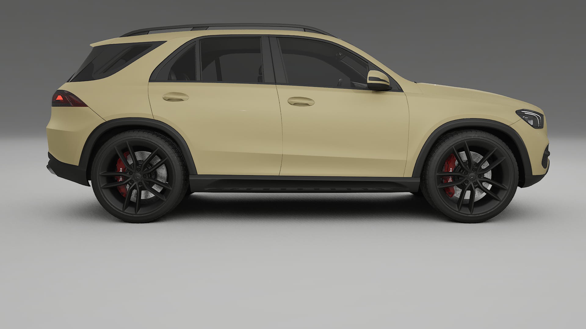 Mercedes GLE W167 PPF Fólie | SAND TPU PPF - kompletní pre-cut kit