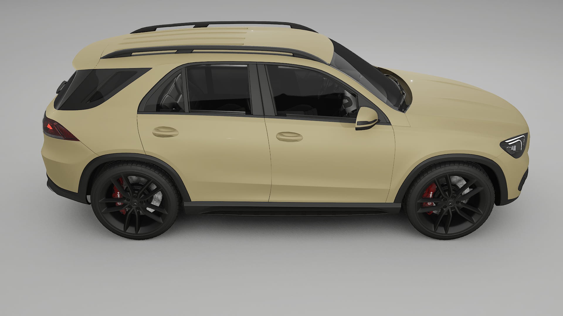 Mercedes GLE W167 PPF Fólie | SAND TPU PPF - kompletní pre-cut kit