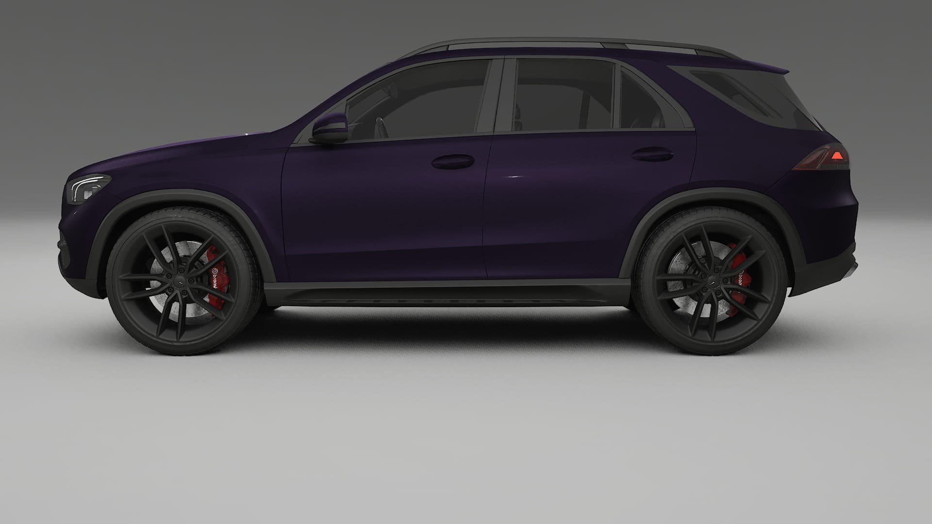 Mercedes GLE W167 PPF Fólie | VIOLET TPU PPF - kompletní pre-cut kit