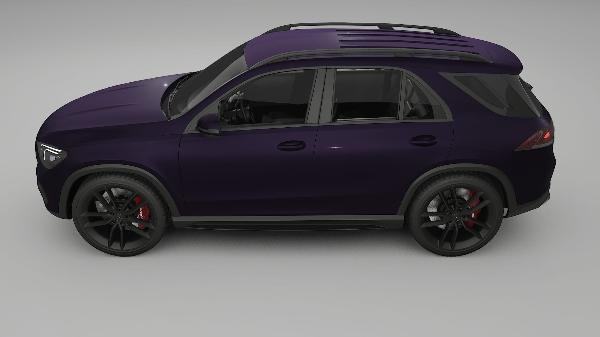 Mercedes GLE W167 PPF Fólie | VIOLET TPU PPF - kompletní pre-cut kit
