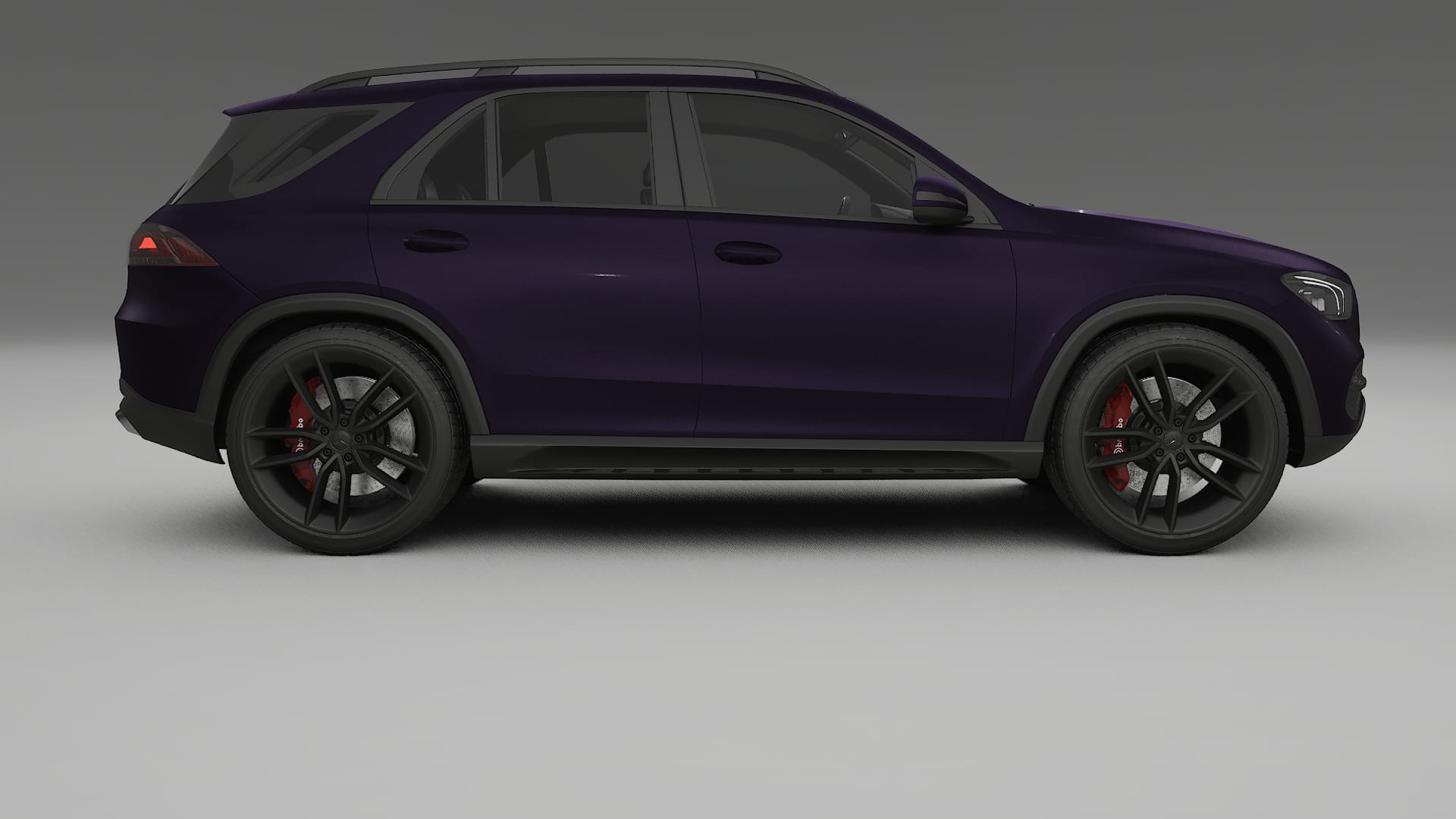 Mercedes GLE W167 PPF Fólie | VIOLET TPU PPF - kompletní pre-cut kit