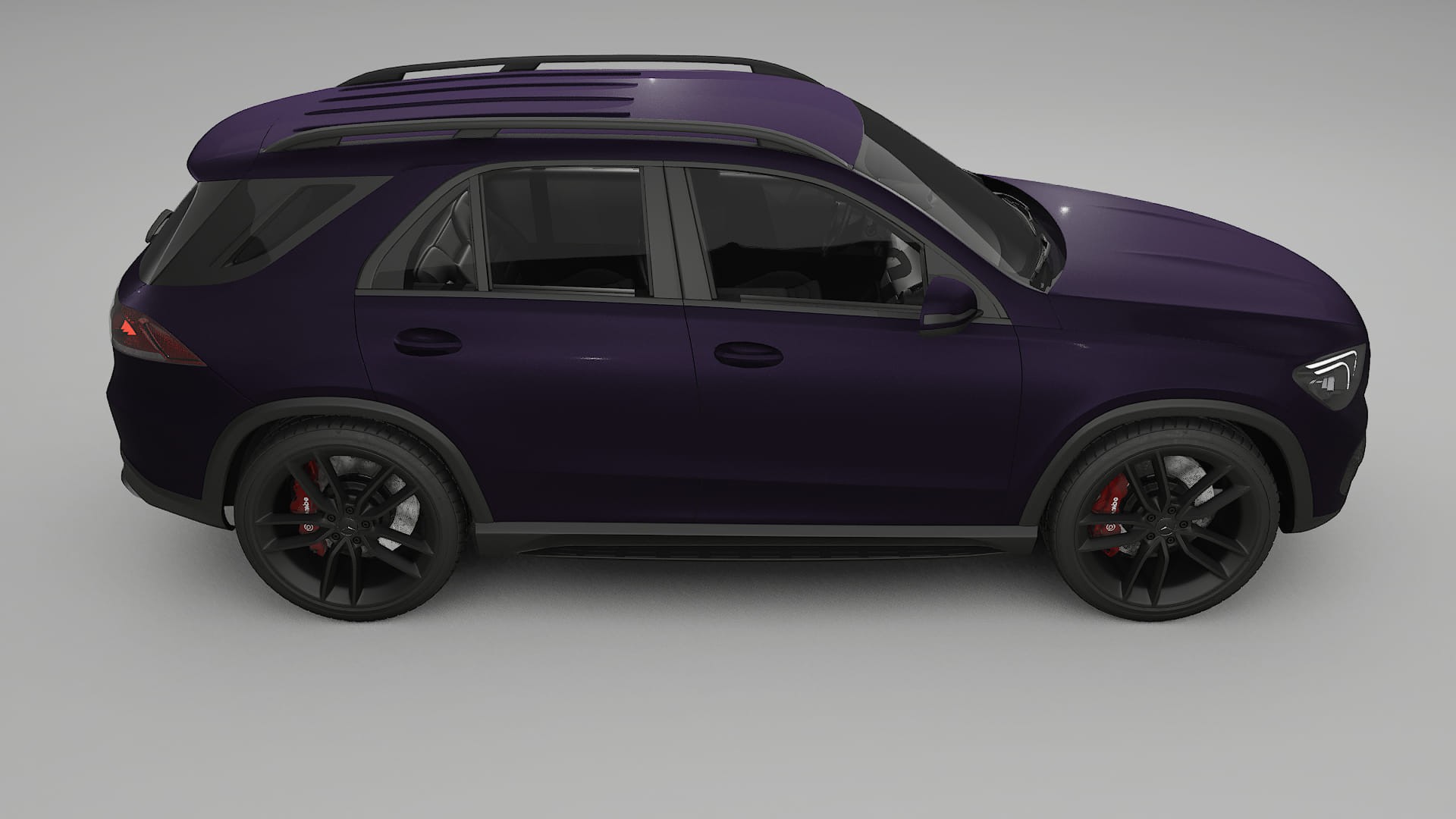 Mercedes GLE W167 PPF Fólie | VIOLET TPU PPF - kompletní pre-cut kit