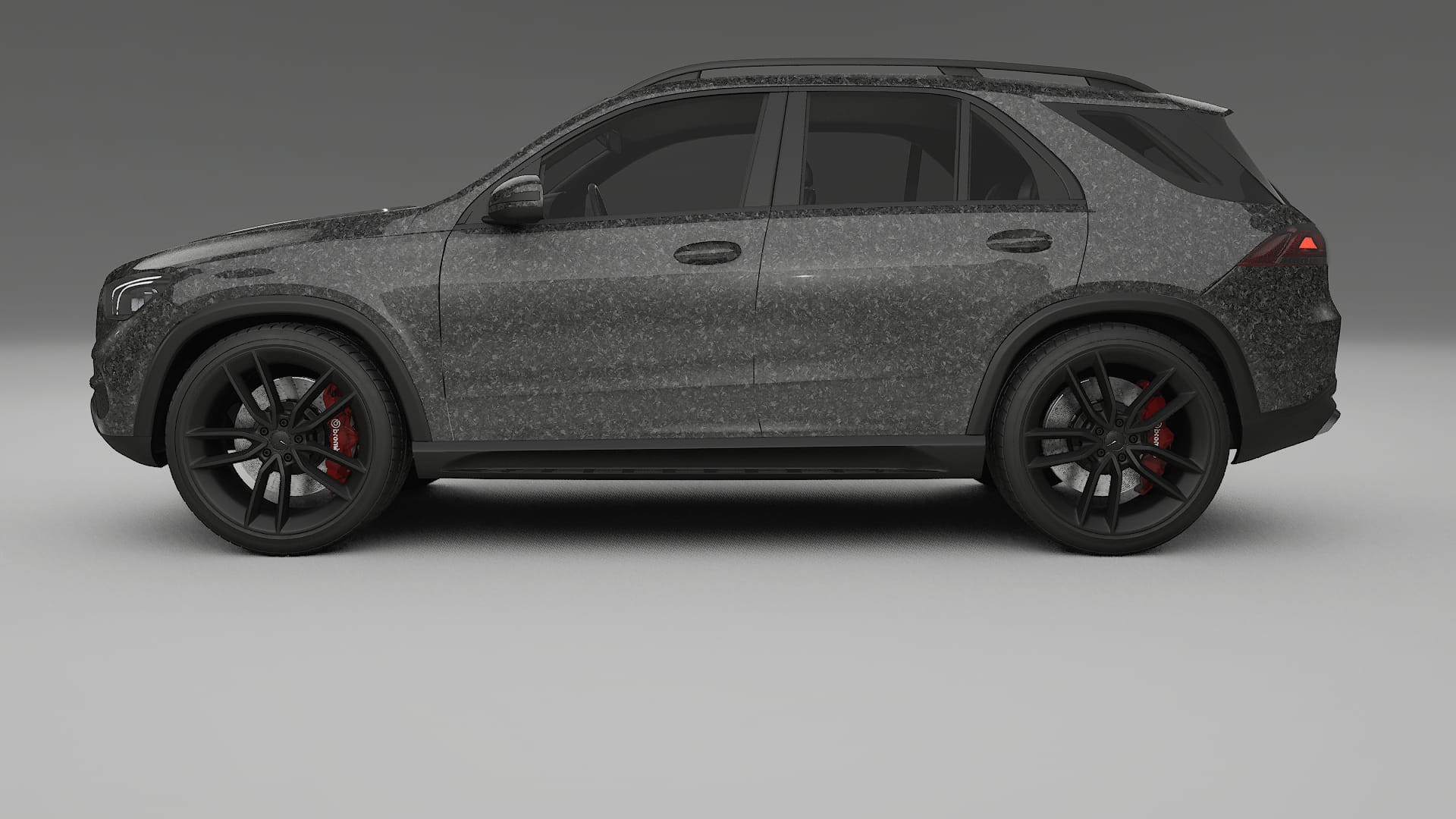 Mercedes GLE W167 PPF Fólie | FORGED S TPU PPF - kompletní pre-cut kit